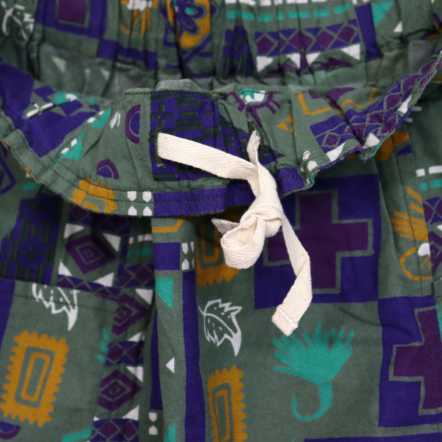 South2 West8 : Army String Skirt - Flannel / Print