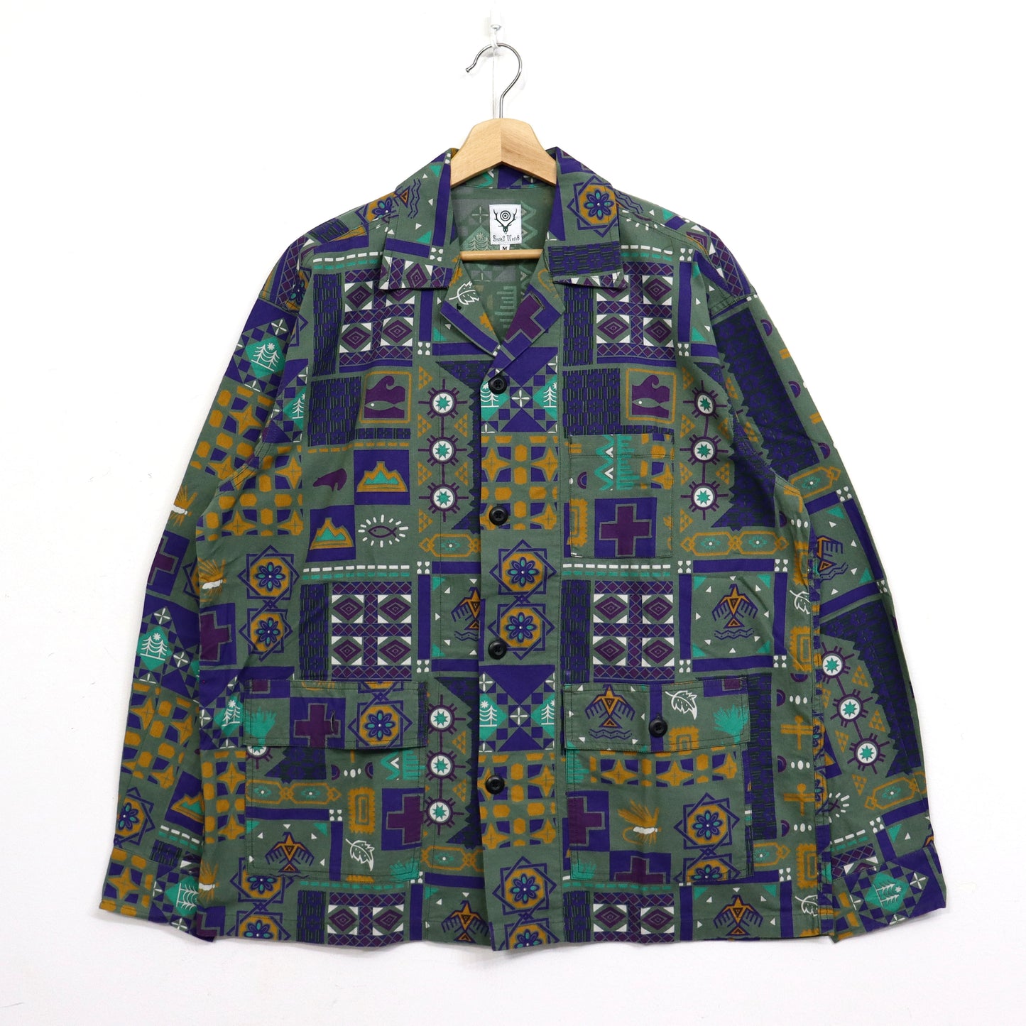 South2 West8 : Hunting Shirt - Flannel Cloth / Print
