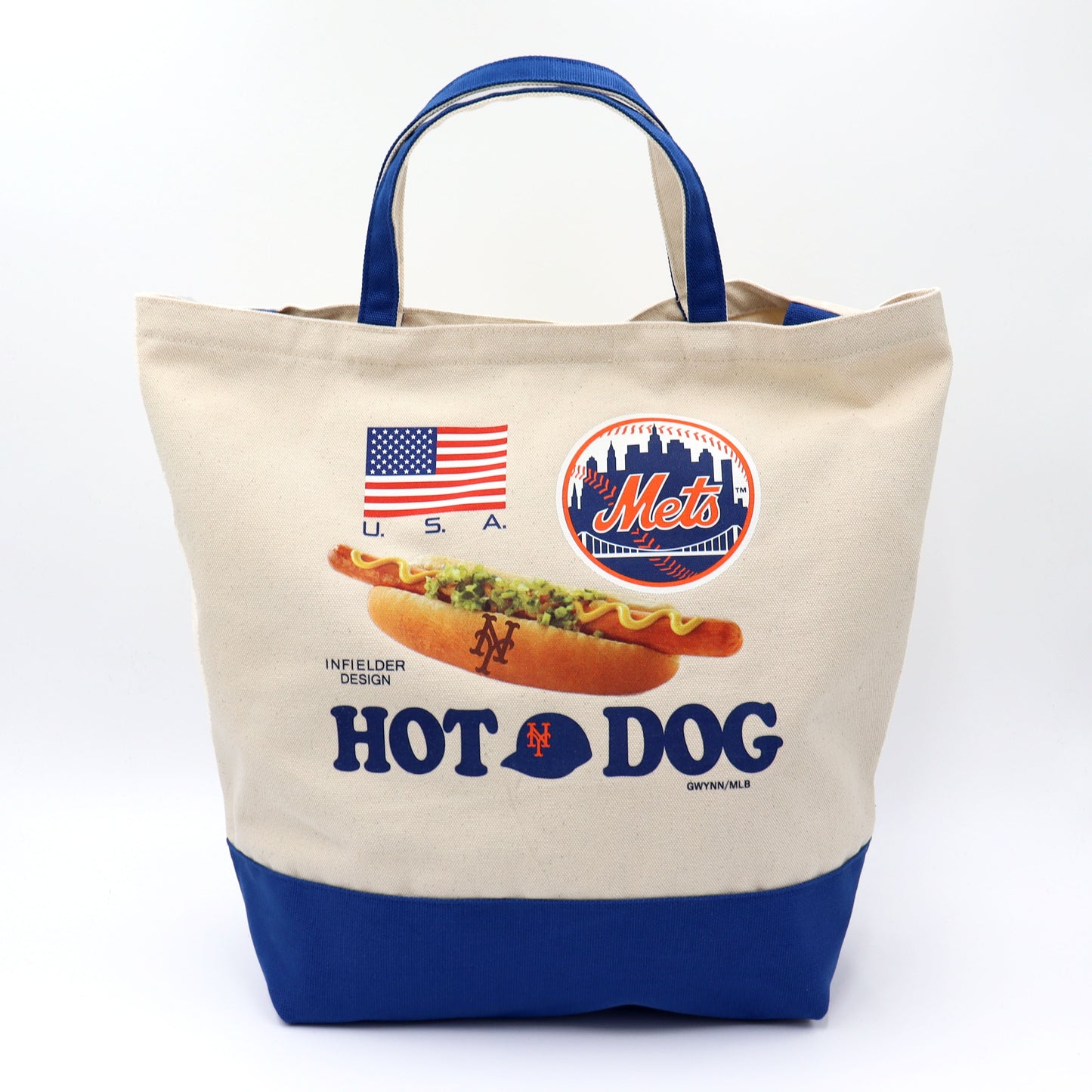 INF×MLB:MLB-258 MLB HOTDOG 2WAY TOTE