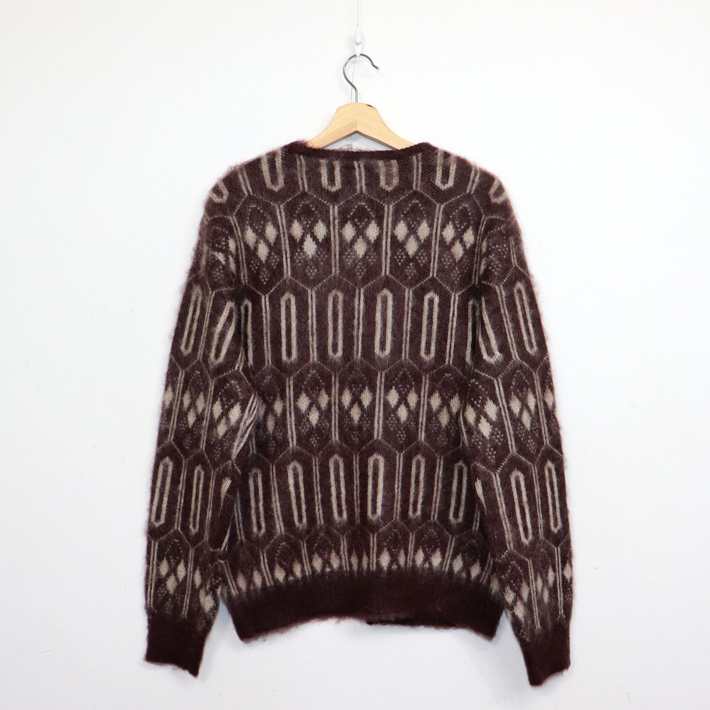 Needles:Mohair Cardigan - Geometric
