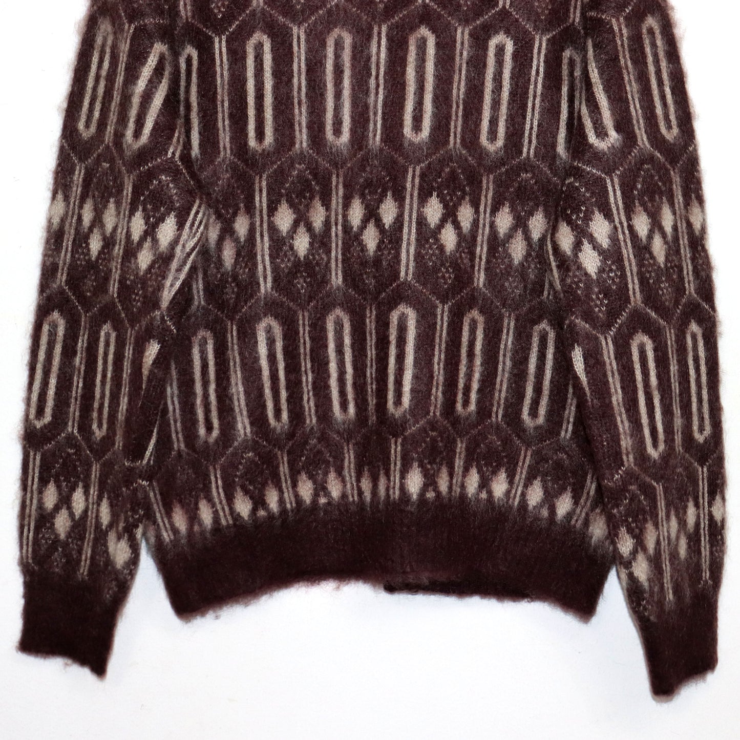 Needles:Mohair Cardigan - Geometric