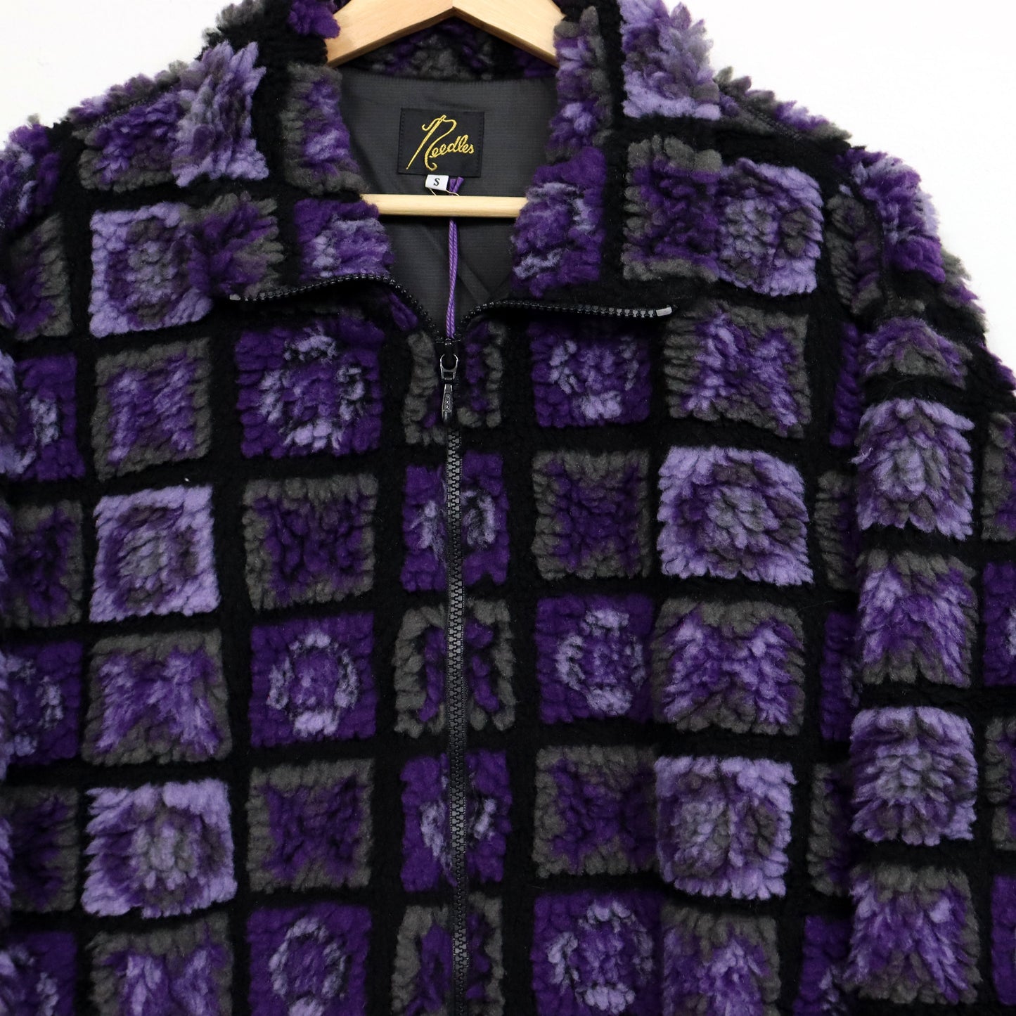 Needles:Fur Jacket - Papillon Plaid Pile