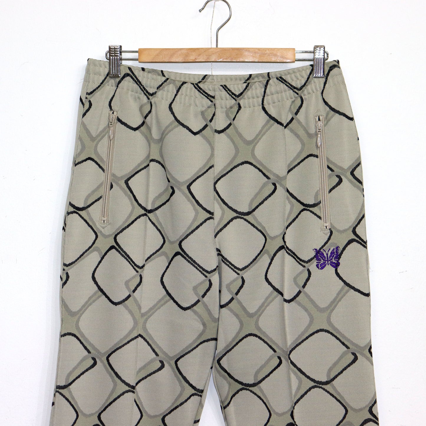 Needles:Track Pant - Poly Jacquard【Abstract】