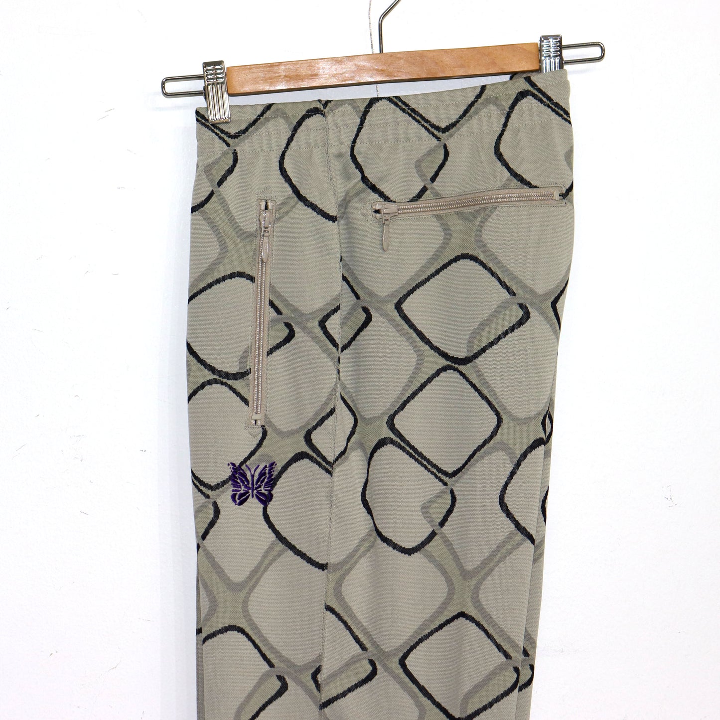 Needles:Track Pant - Poly Jacquard【Abstract】