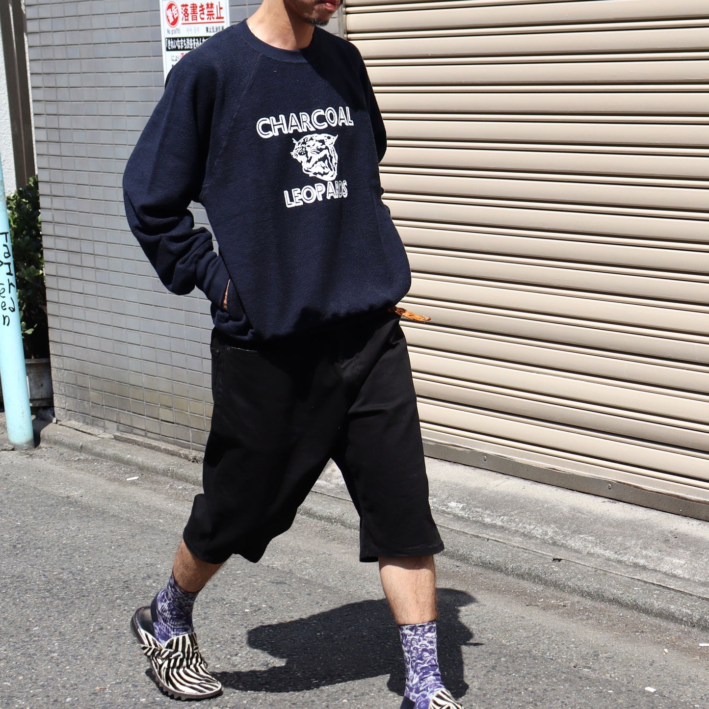 Charcoal: OC×Ame Leopards Sweat