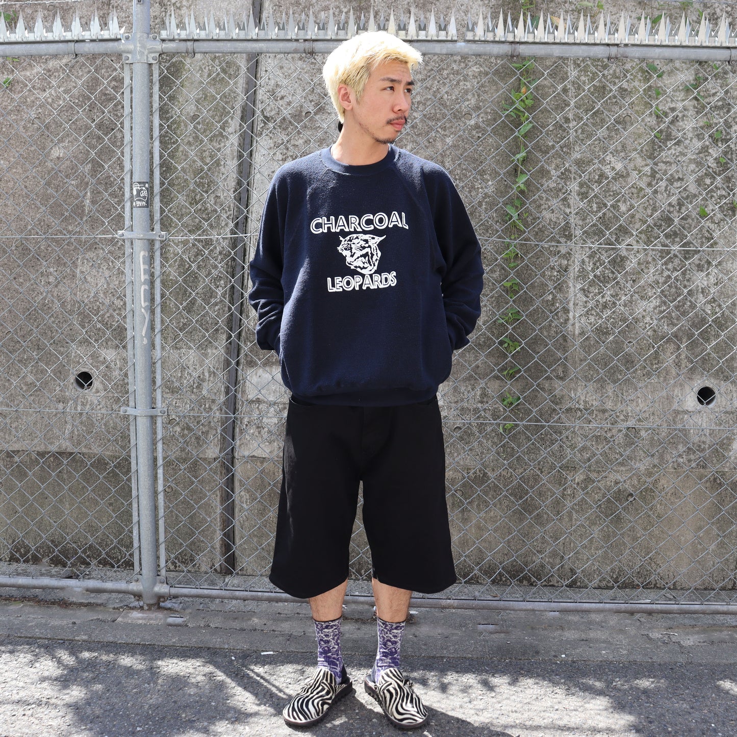 Charcoal: OC×Ame Leopards Sweat