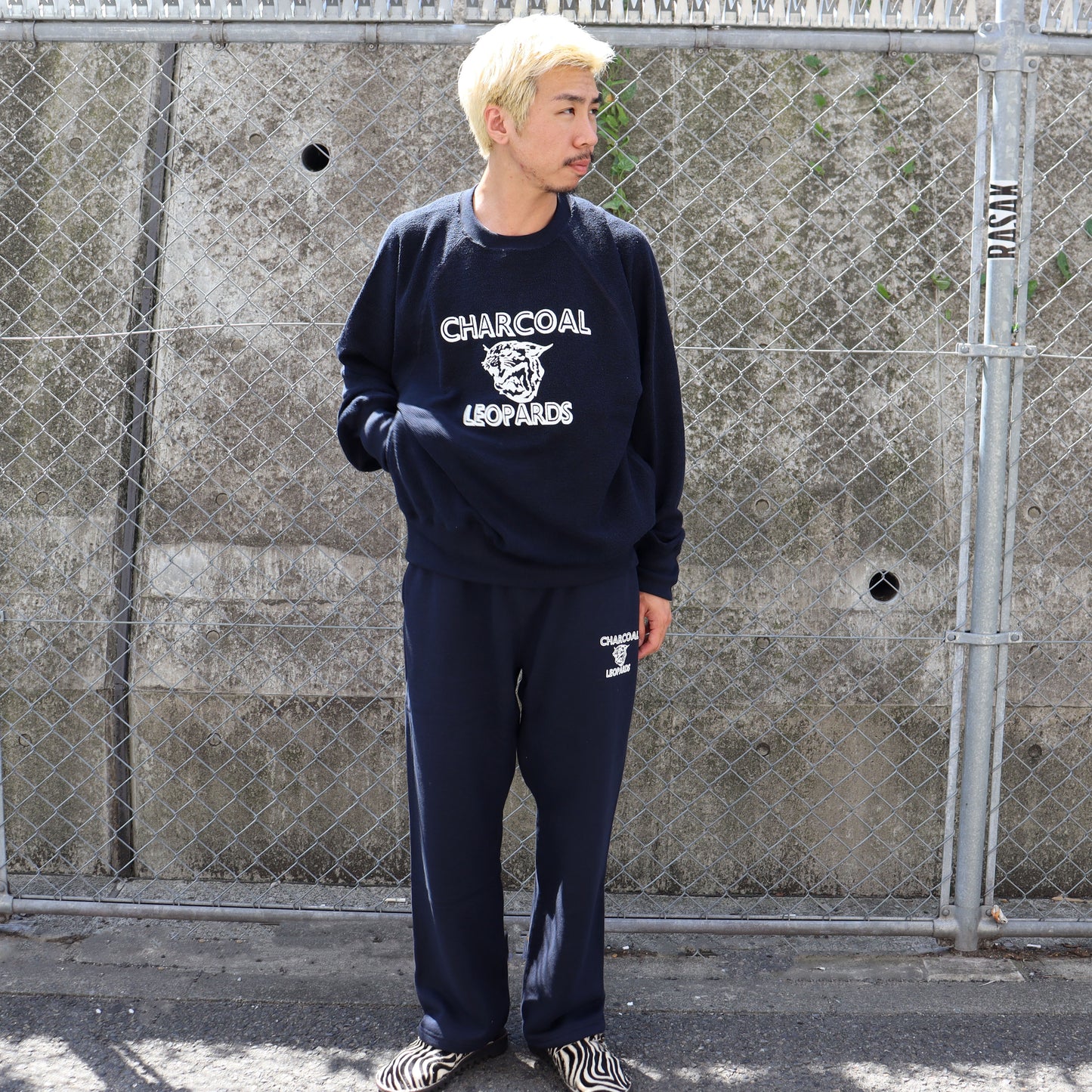 Charcoal: OC×Ame Leopards Sweat PT