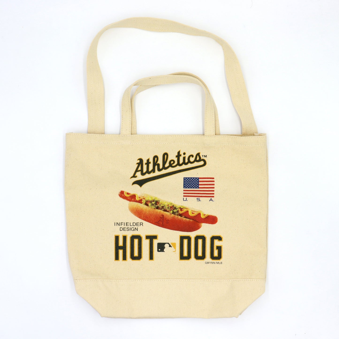 INFIELDER DESIGN×MLB:MLB-182 MLB HOT DOG 2WAY TOTE
