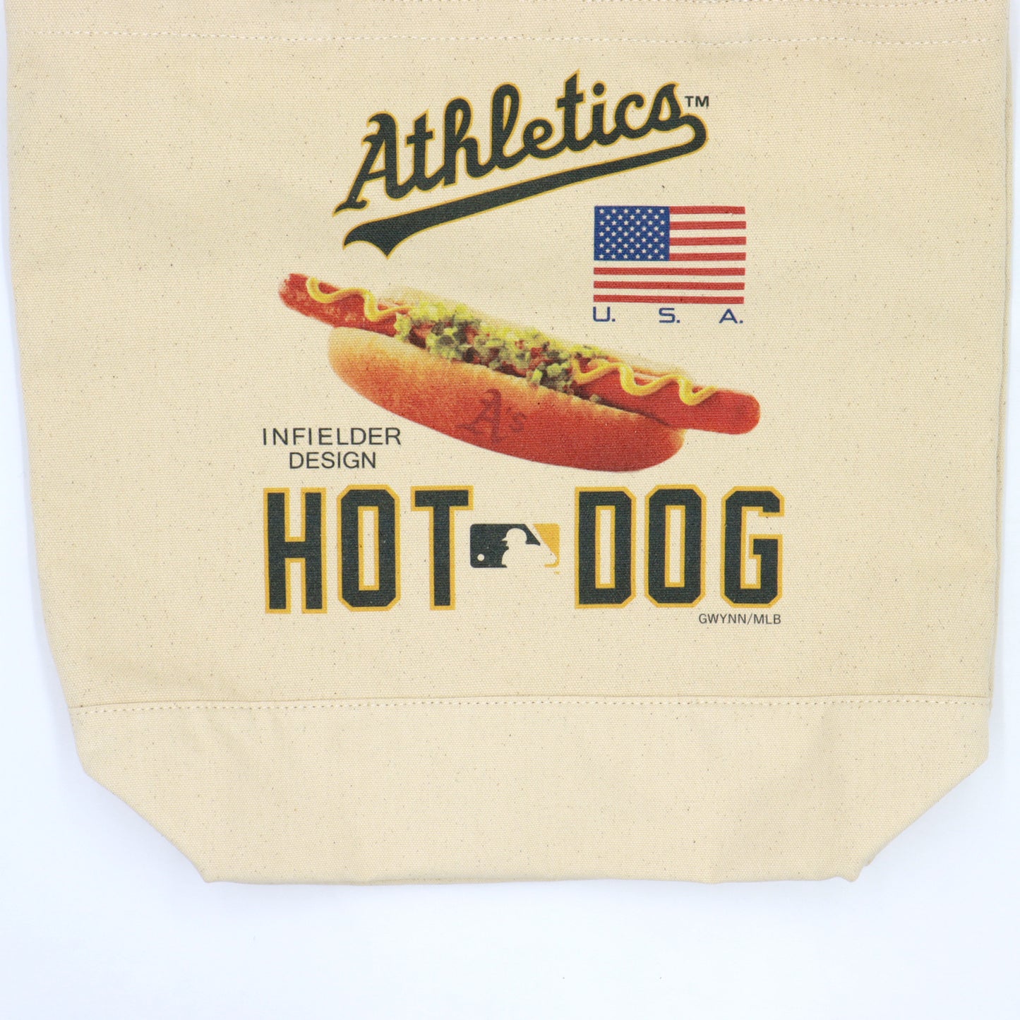 INFIELDER DESIGN×MLB:MLB-182 MLB HOT DOG 2WAY TOTE