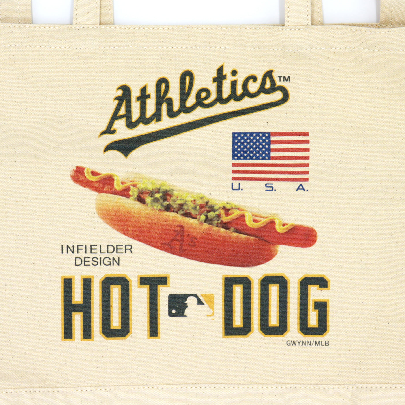 INFIELDER DESIGN×MLB:MLB-182 MLB HOT DOG 2WAY TOTE