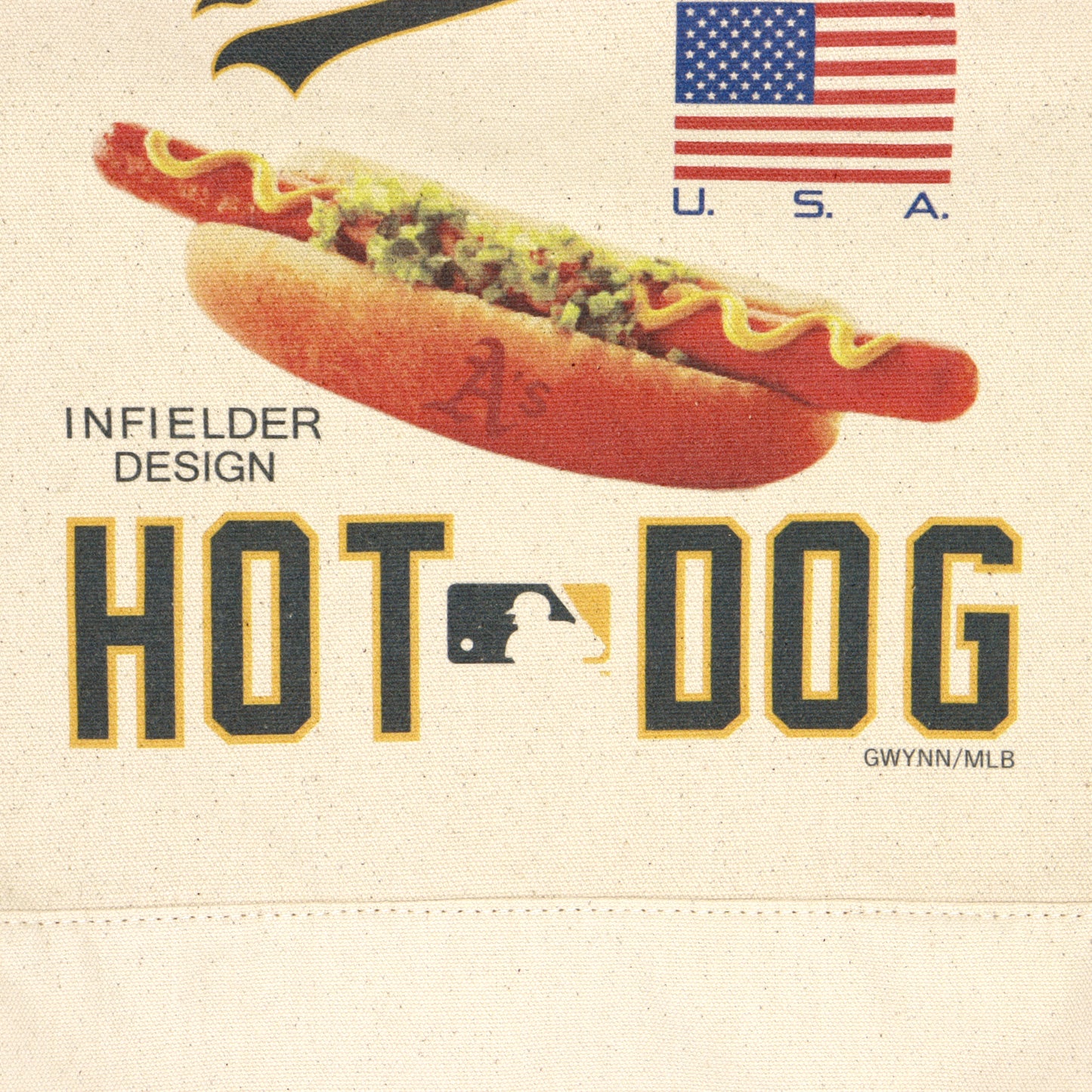 INFIELDER DESIGN×MLB:MLB-182 MLB HOT DOG 2WAY TOTE