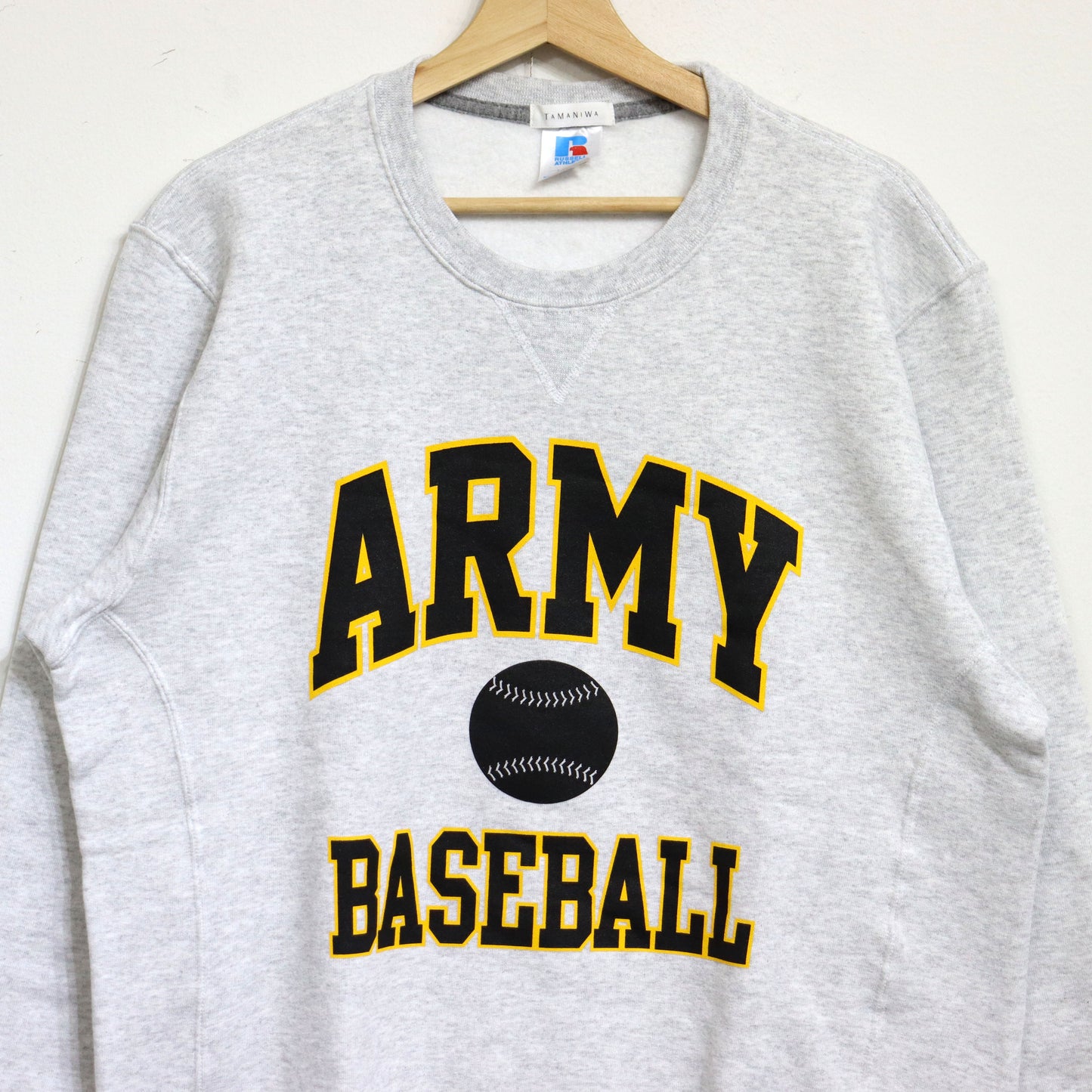 TAMANIWA×RUSSELL: TR-3 ARMY BASEBALL SWEAT