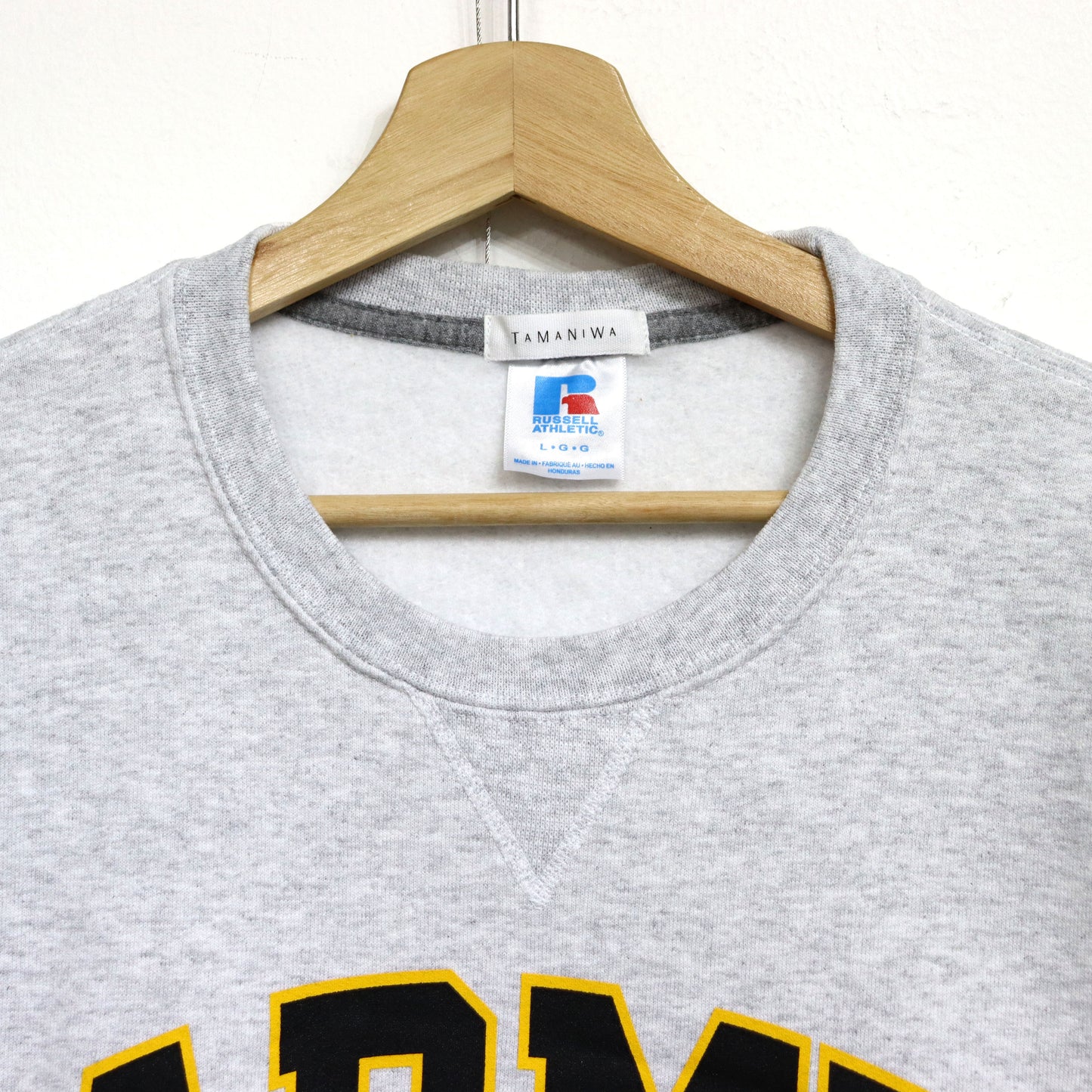 TAMANIWA×RUSSELL: TR-3 ARMY BASEBALL SWEAT