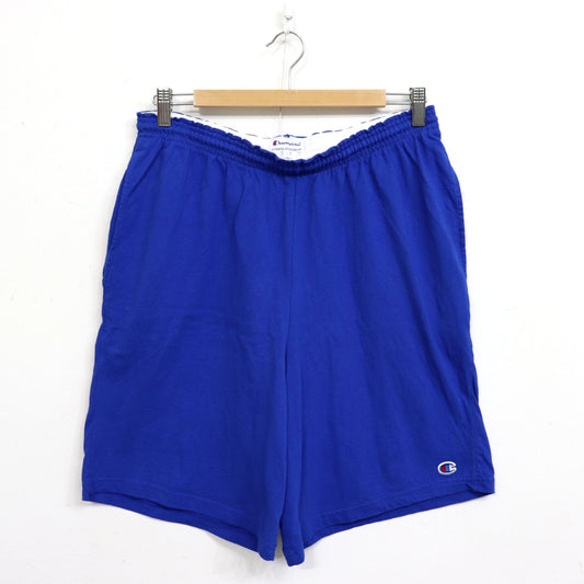 used : (Champion) Cotton Shorts - Blue