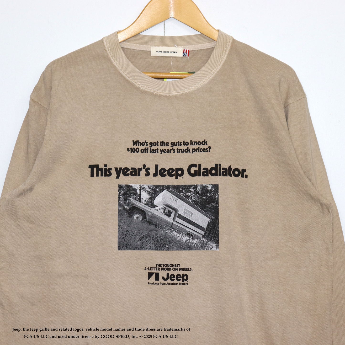 GOOD ROCK SPEED: Jeep®  LS T-SHIRT