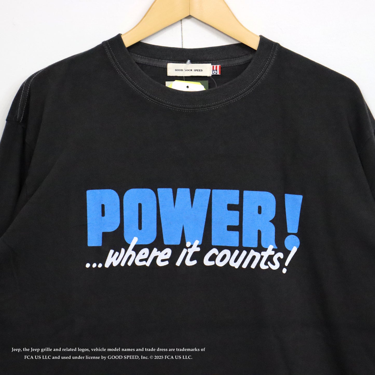 GOOD ROCK SPEED: Jeep® | POWER! LS T-SHIRT