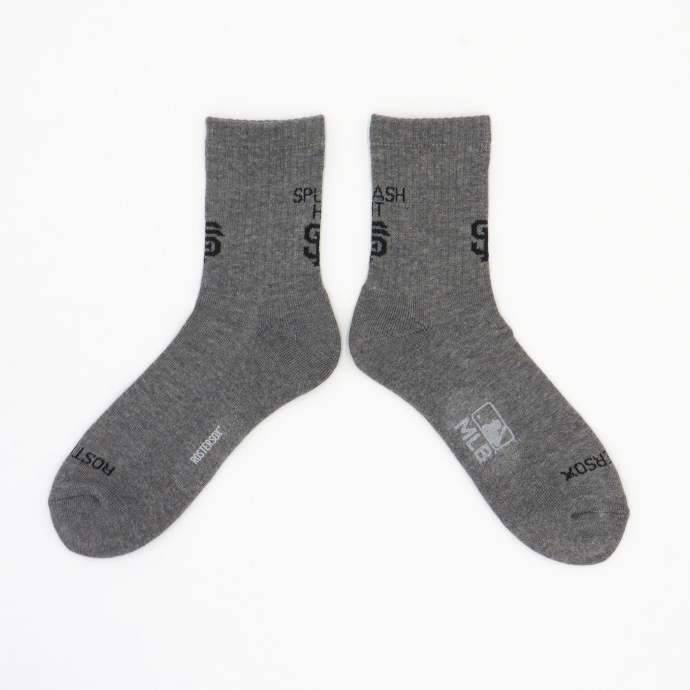 MLB×ROSTER SOX :MLB-134 MLB LOGO SOCKS - SFG