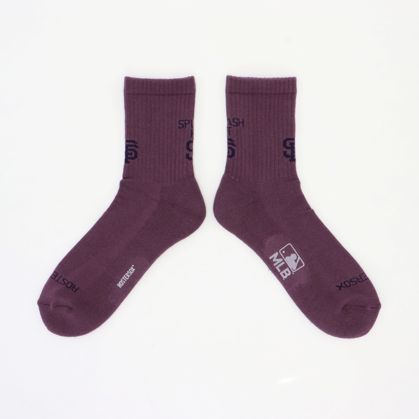 MLB×ROSTER SOX :MLB-134 MLB LOGO SOCKS - SFG