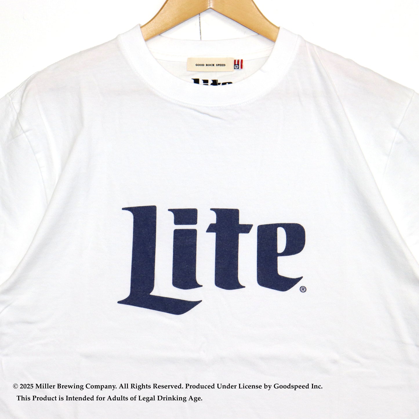 GOOD ROCK SPEED: Miller LITE T-SHIRT