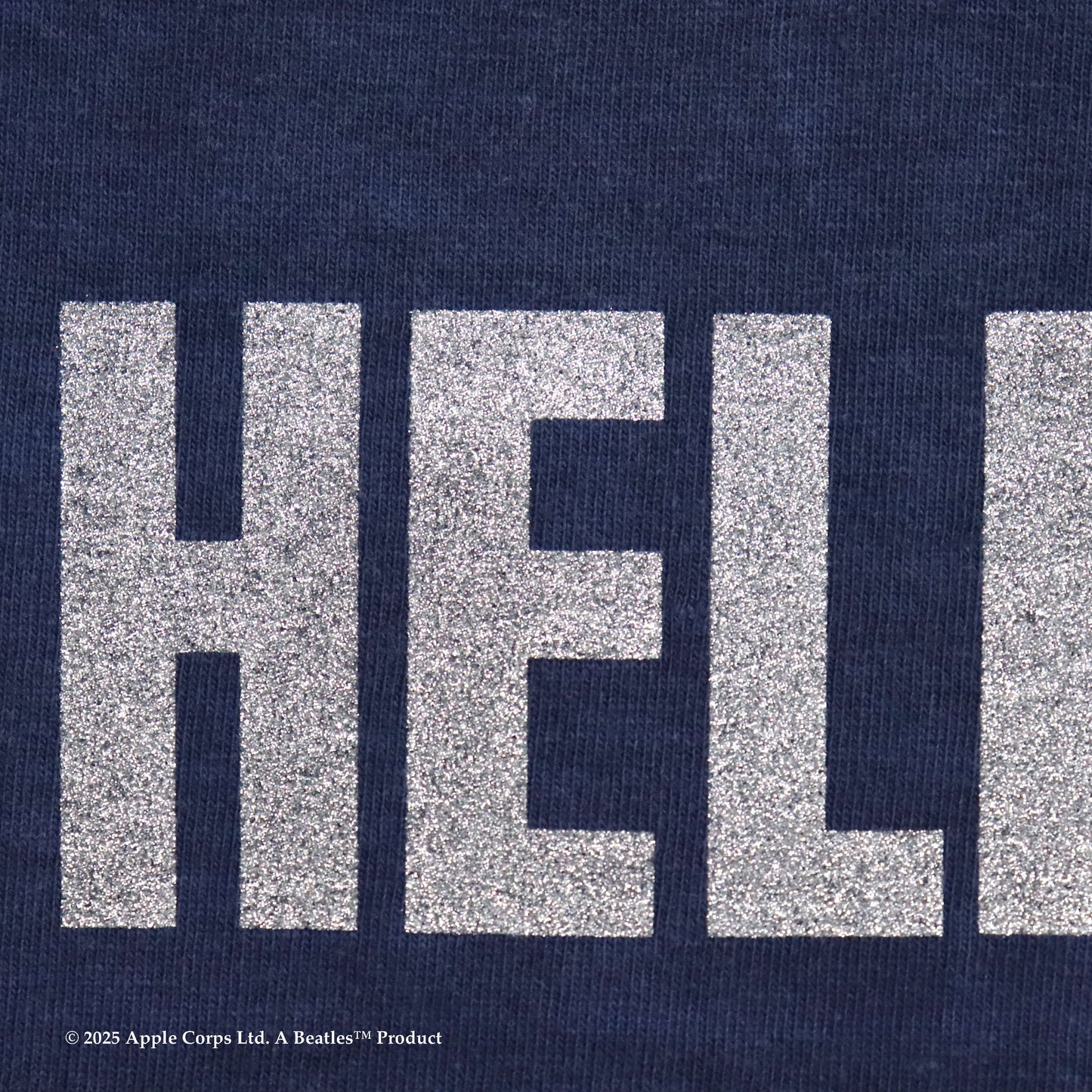 GOOD ROCK SPEED: THE BEATLES | GLITTER HELP T-SHIRT