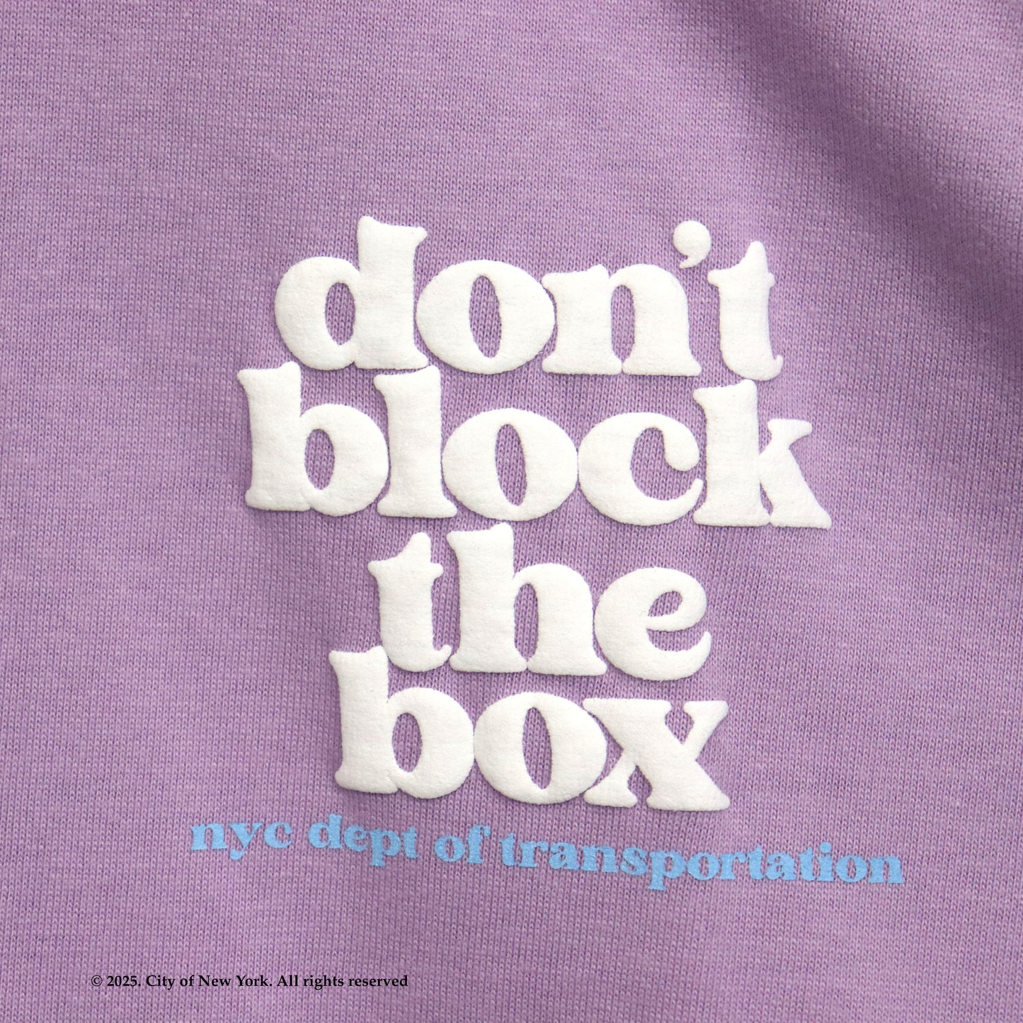 GOOD ROCK SPEED: NYC | don't block the box LS T-SHIRT