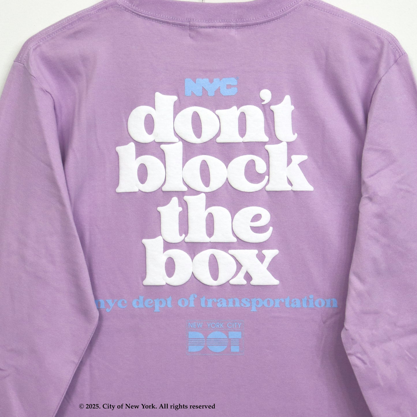 GOOD ROCK SPEED: NYC | don't block the box LS T-SHIRT