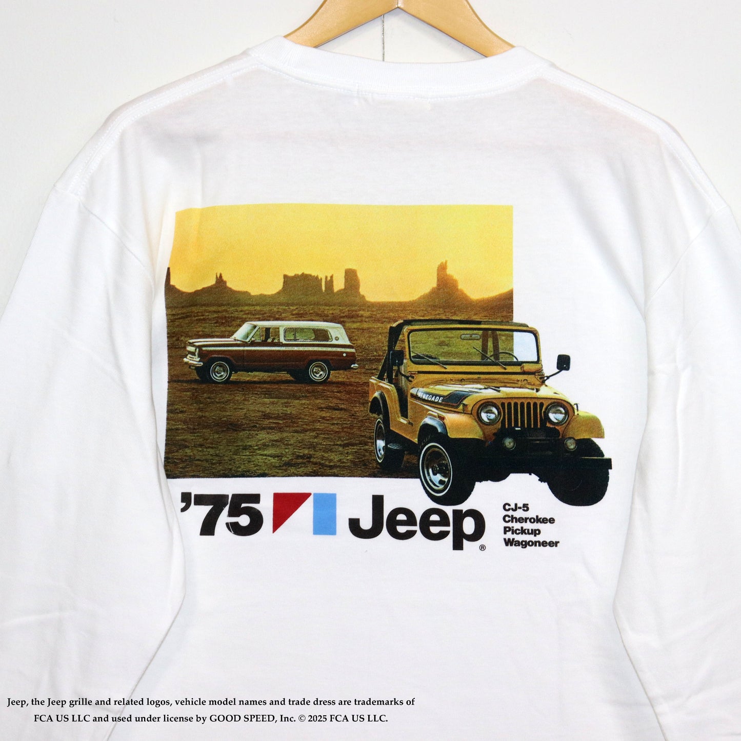 GOOD ROCK SPEED: Jeep® | 75 LS T-SHIRT