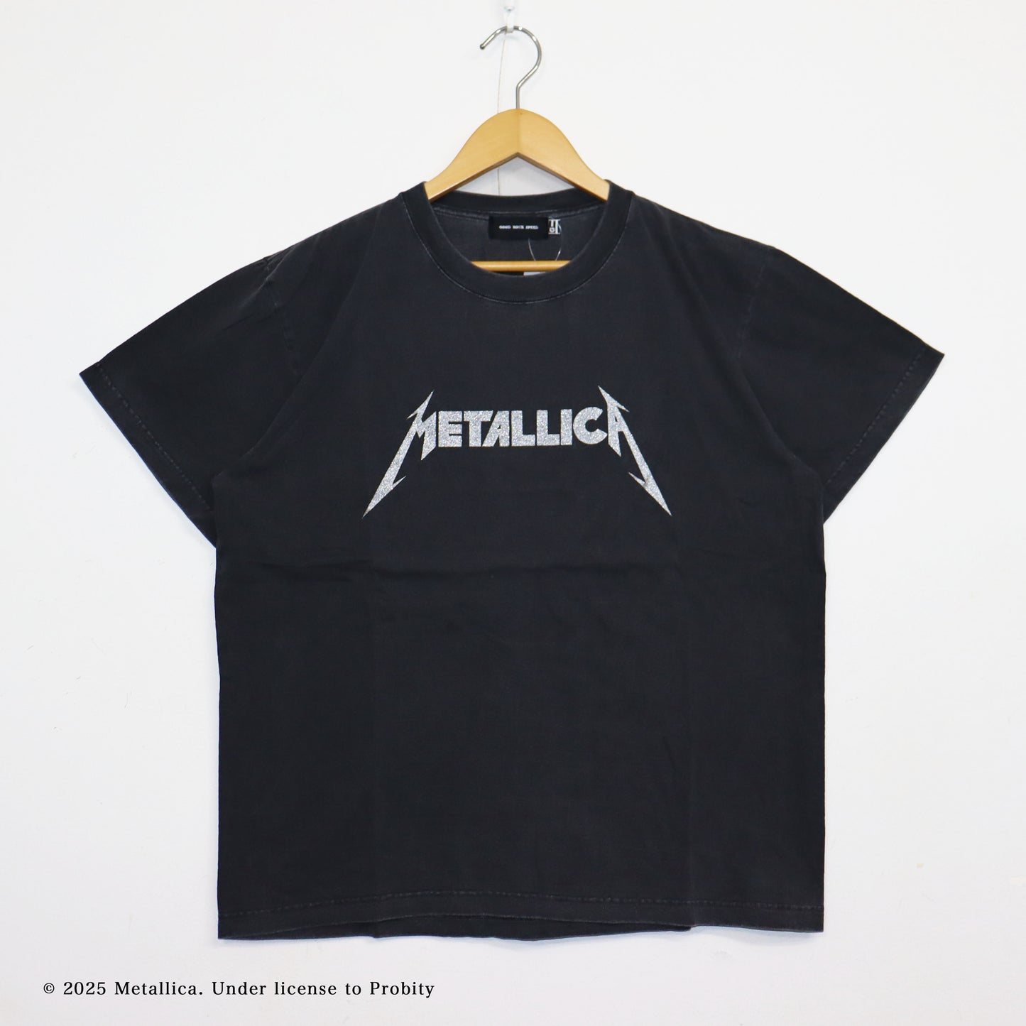 GOOD ROCK SPEED: METALLICA | GLITTER PRINT T-SHIRT