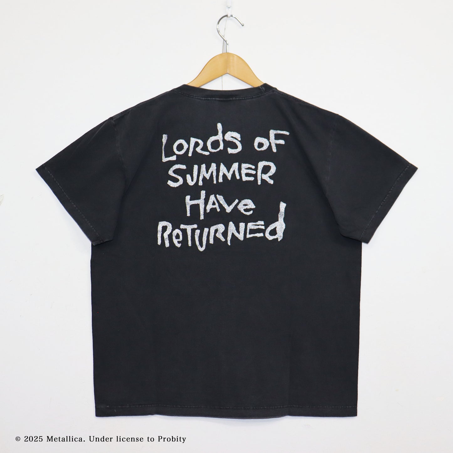 GOOD ROCK SPEED: METALLICA | GLITTER PRINT T-SHIRT