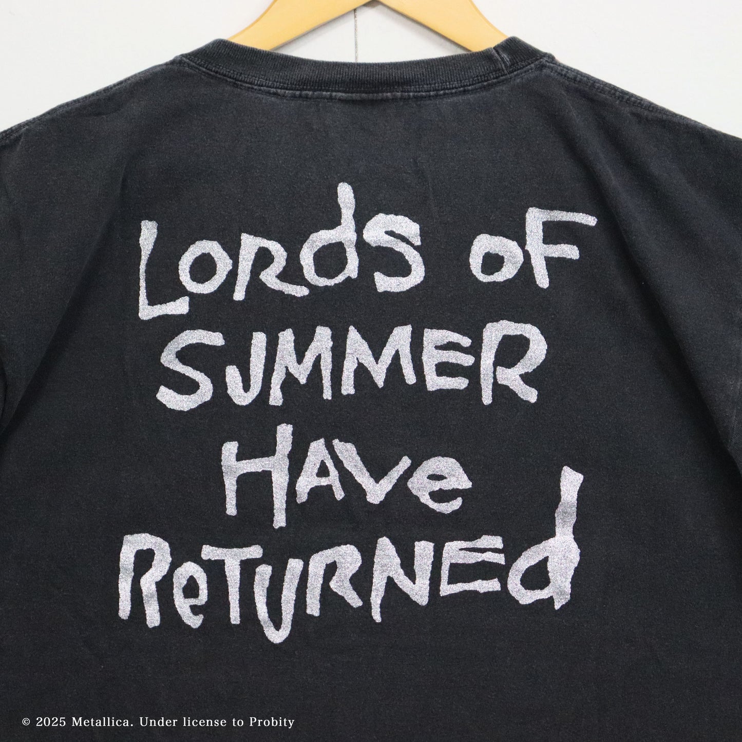 GOOD ROCK SPEED: METALLICA | GLITTER PRINT T-SHIRT