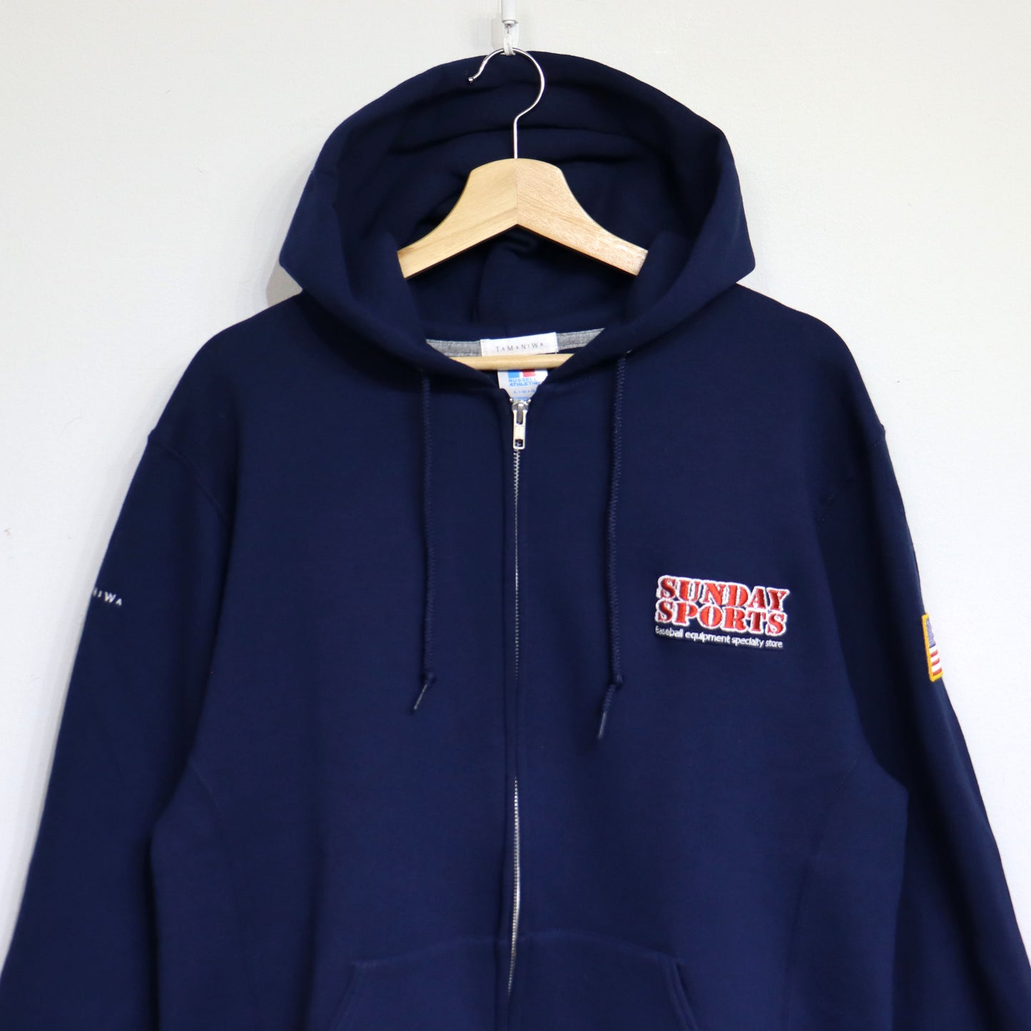 TAMANIWA×SUNDAY SPORTS  : TS-4 TAMA SS ZIP HOODIE