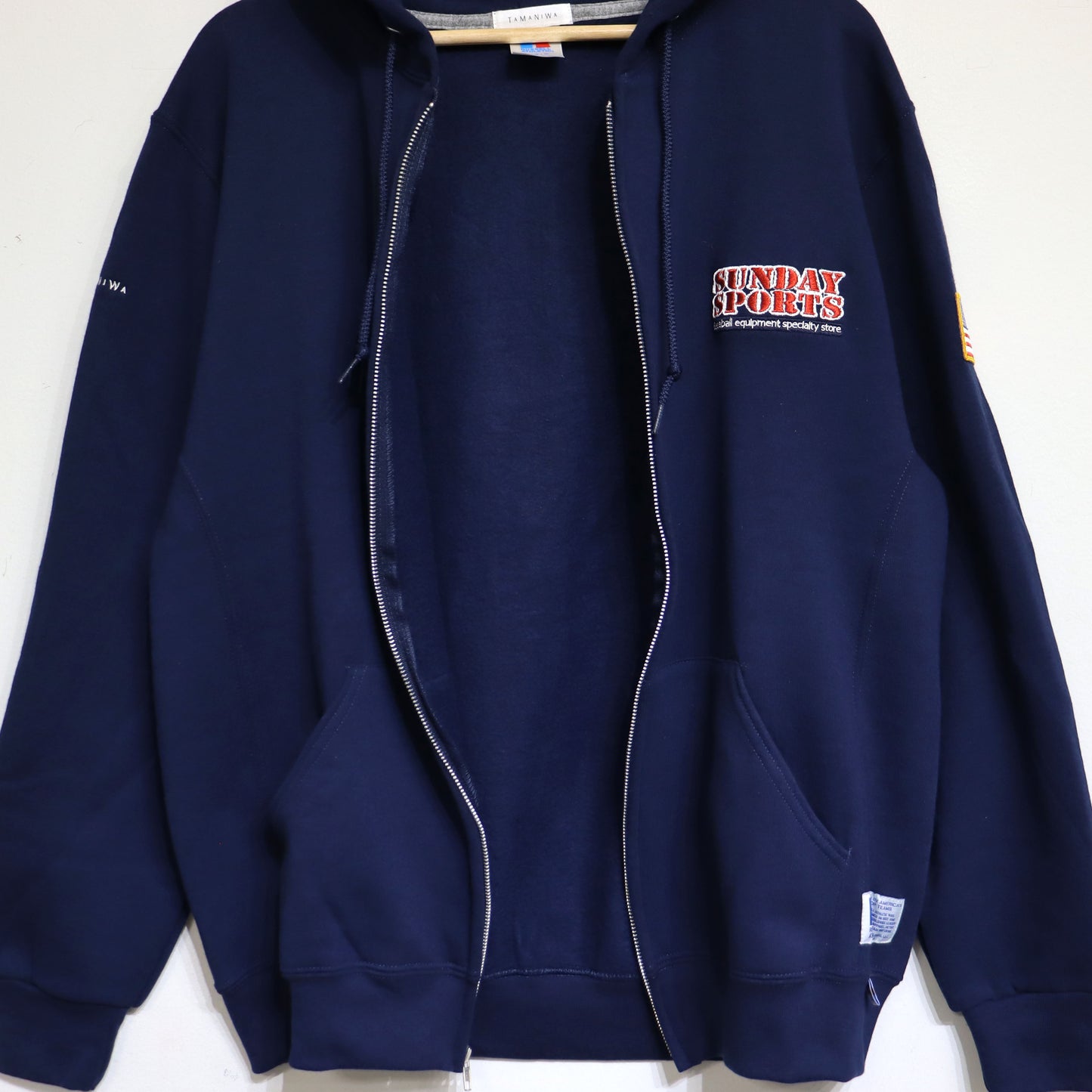 TAMANIWA×SUNDAY SPORTS  : TS-4 TAMA SS ZIP HOODIE
