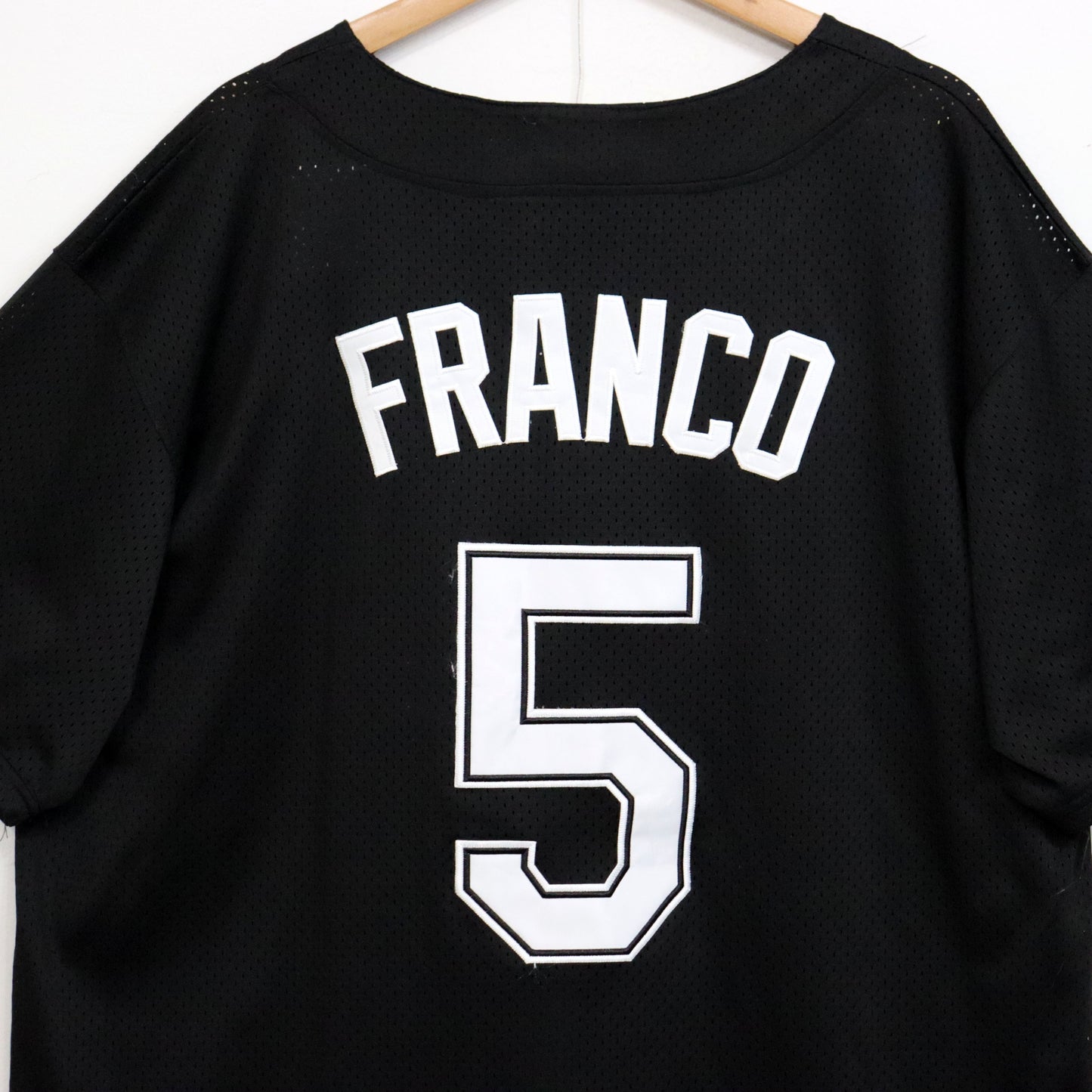 used : (Mitchell &Ness) TB Rays #5 Franco Numbering Mesh Game Shirt