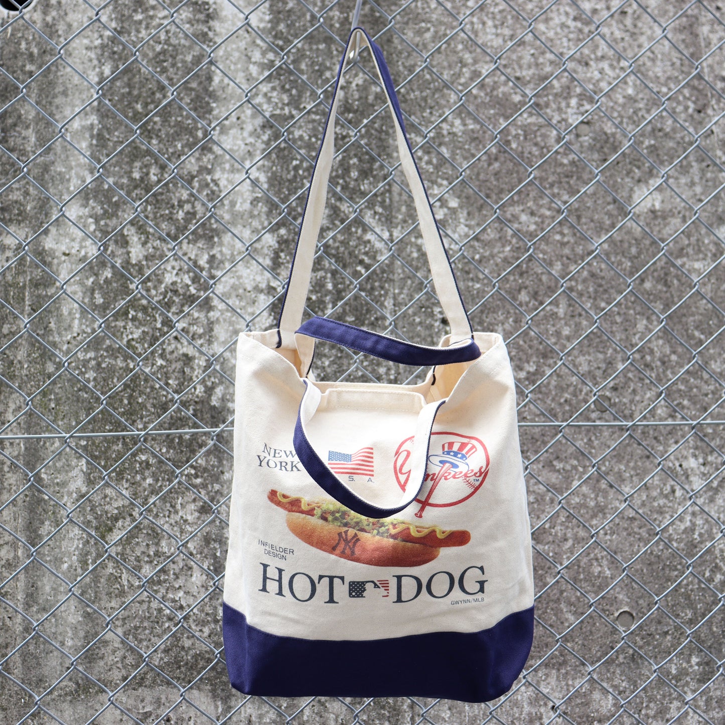 INF×MLB:MLB-217 MLB HOTDOG TOTE
