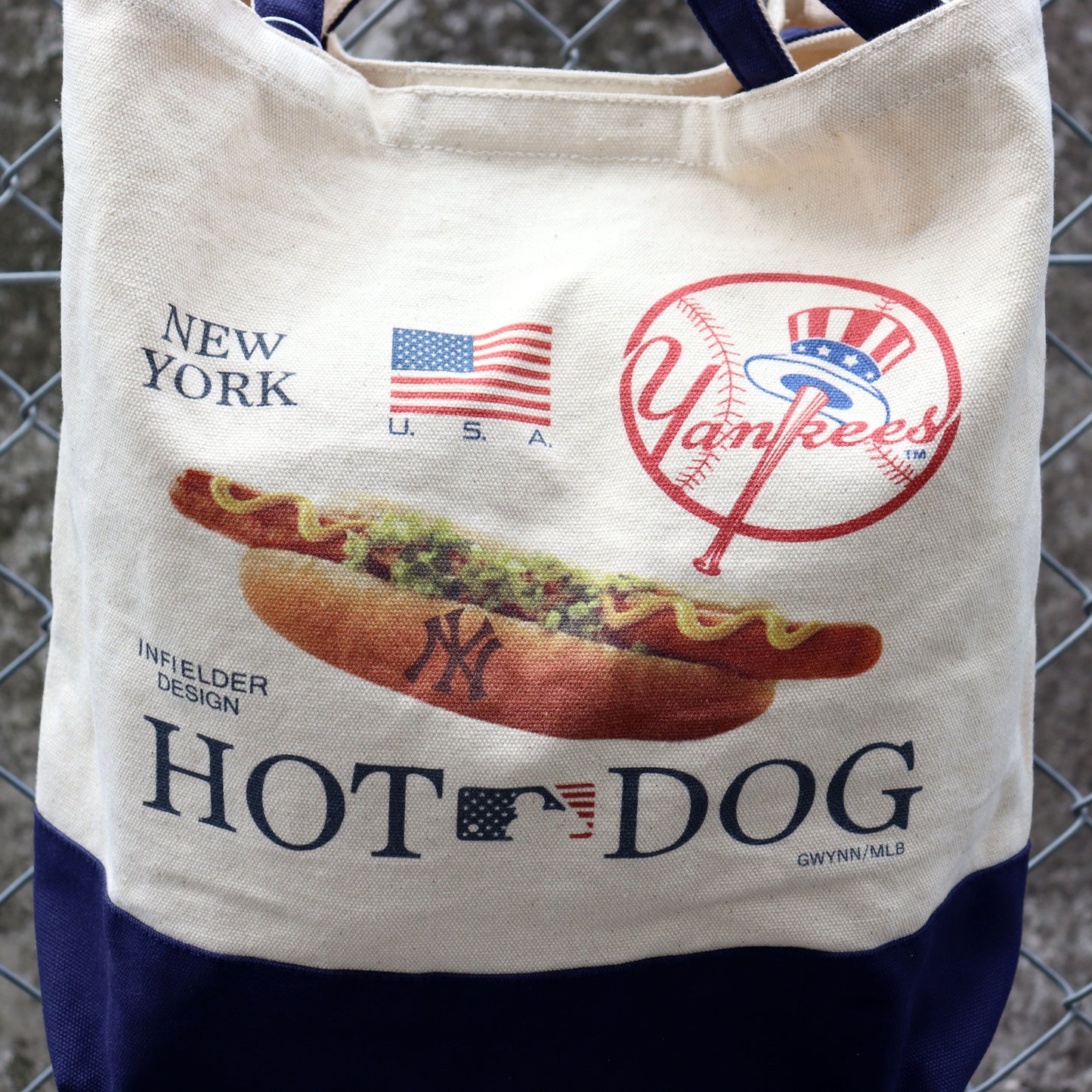INF×MLB:MLB-217 MLB HOTDOG TOTE