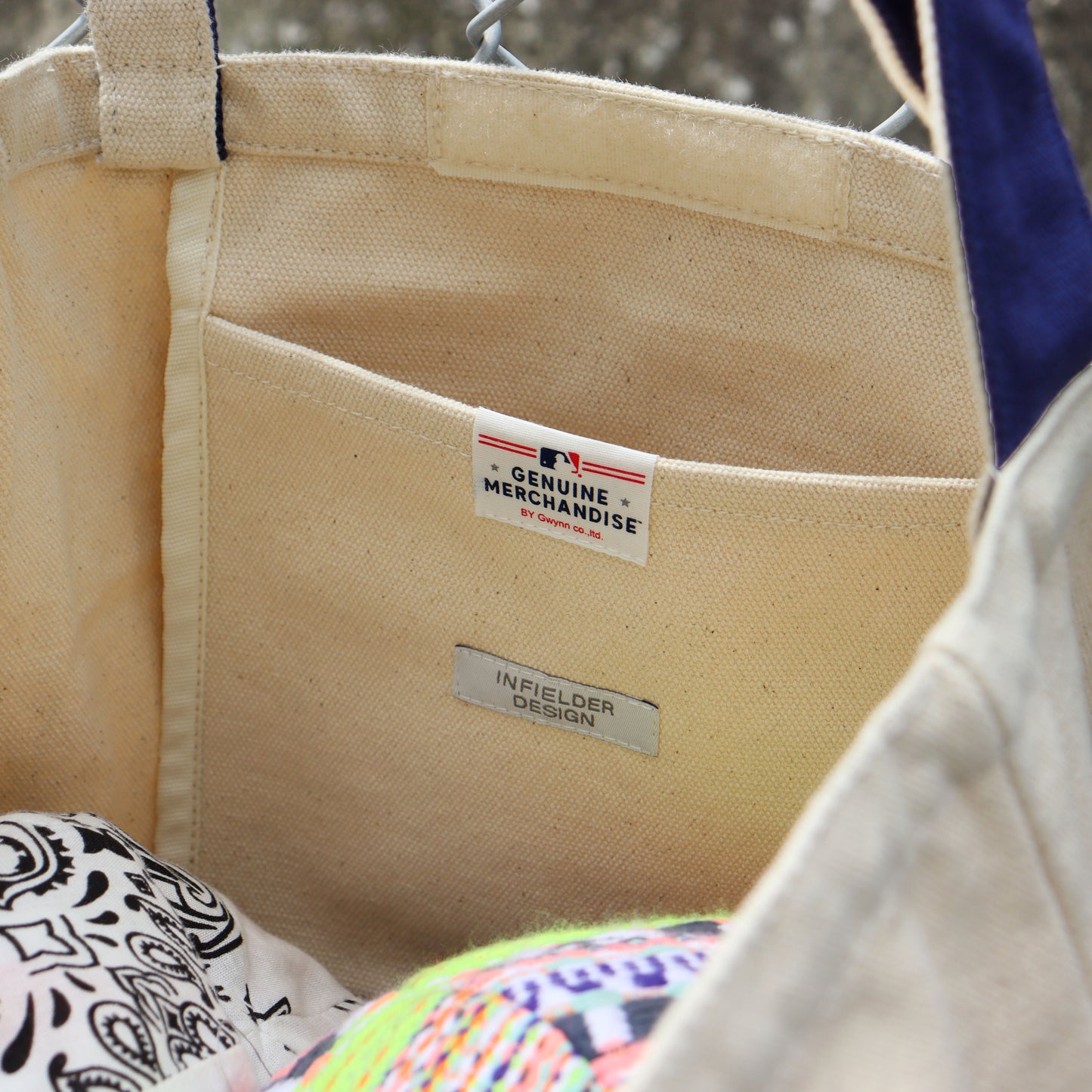 INF×MLB:MLB-217 MLB HOTDOG TOTE