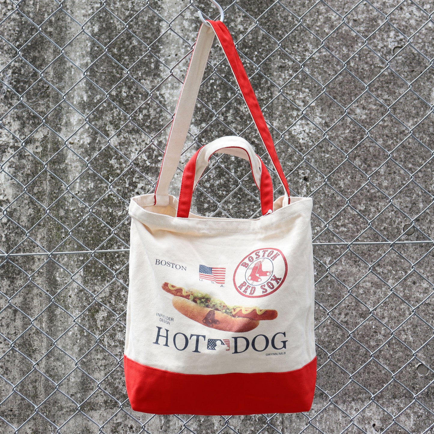 INF×MLB:MLB-217 MLB HOTDOG TOTE