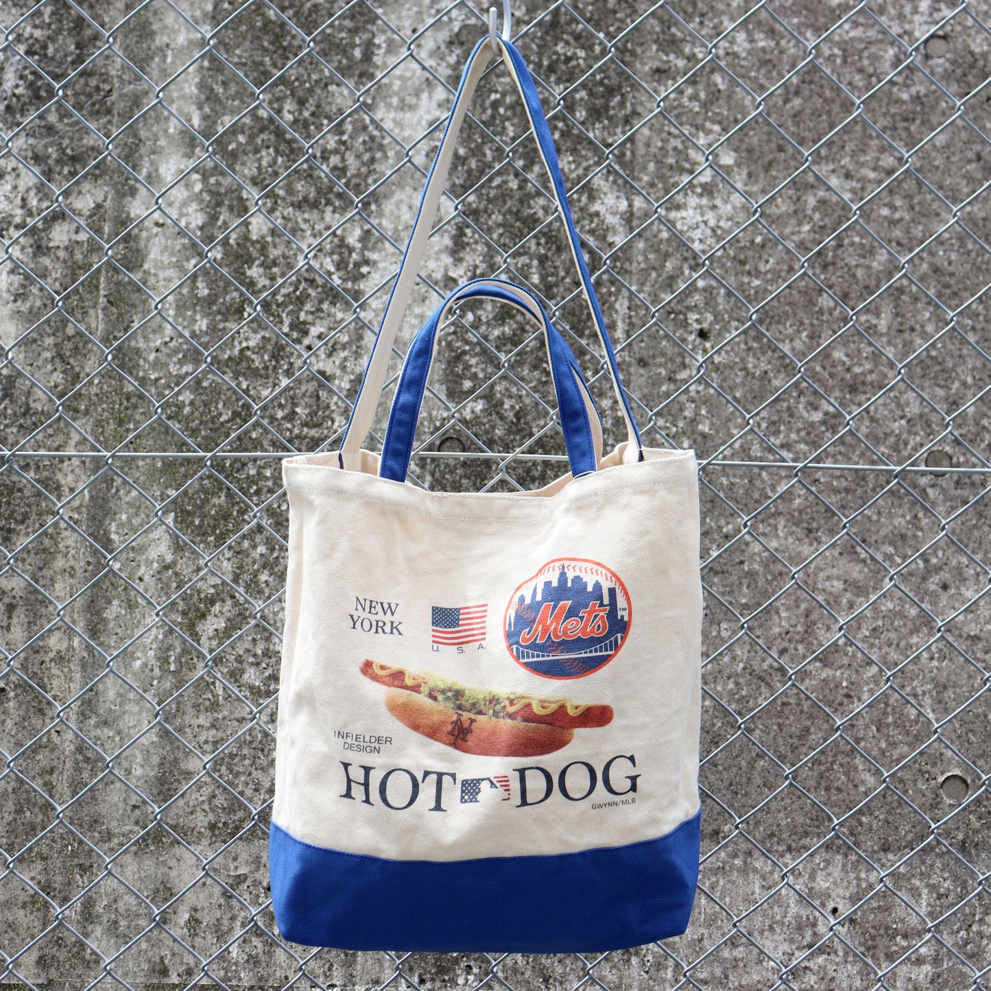 INF×MLB:MLB-217 MLB HOTDOG TOTE
