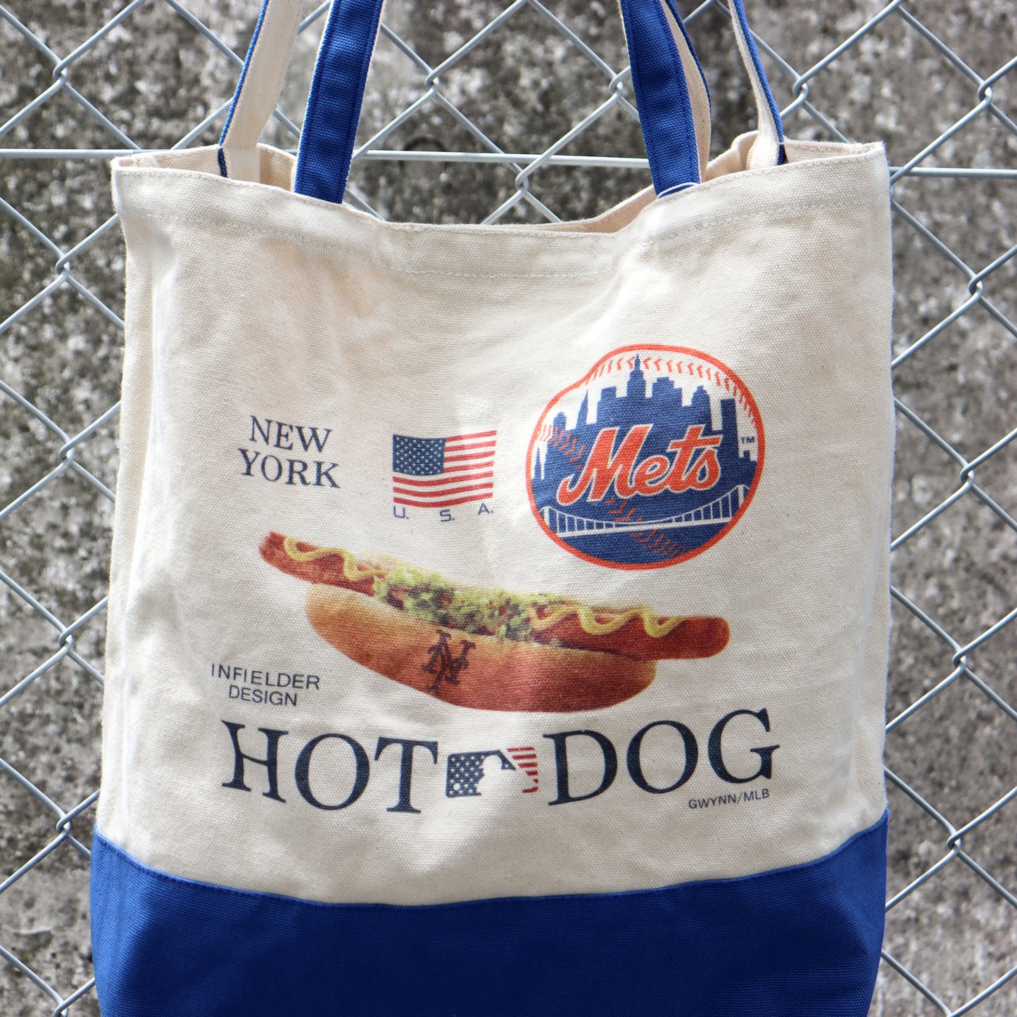 INF×MLB:MLB-217 MLB HOTDOG TOTE
