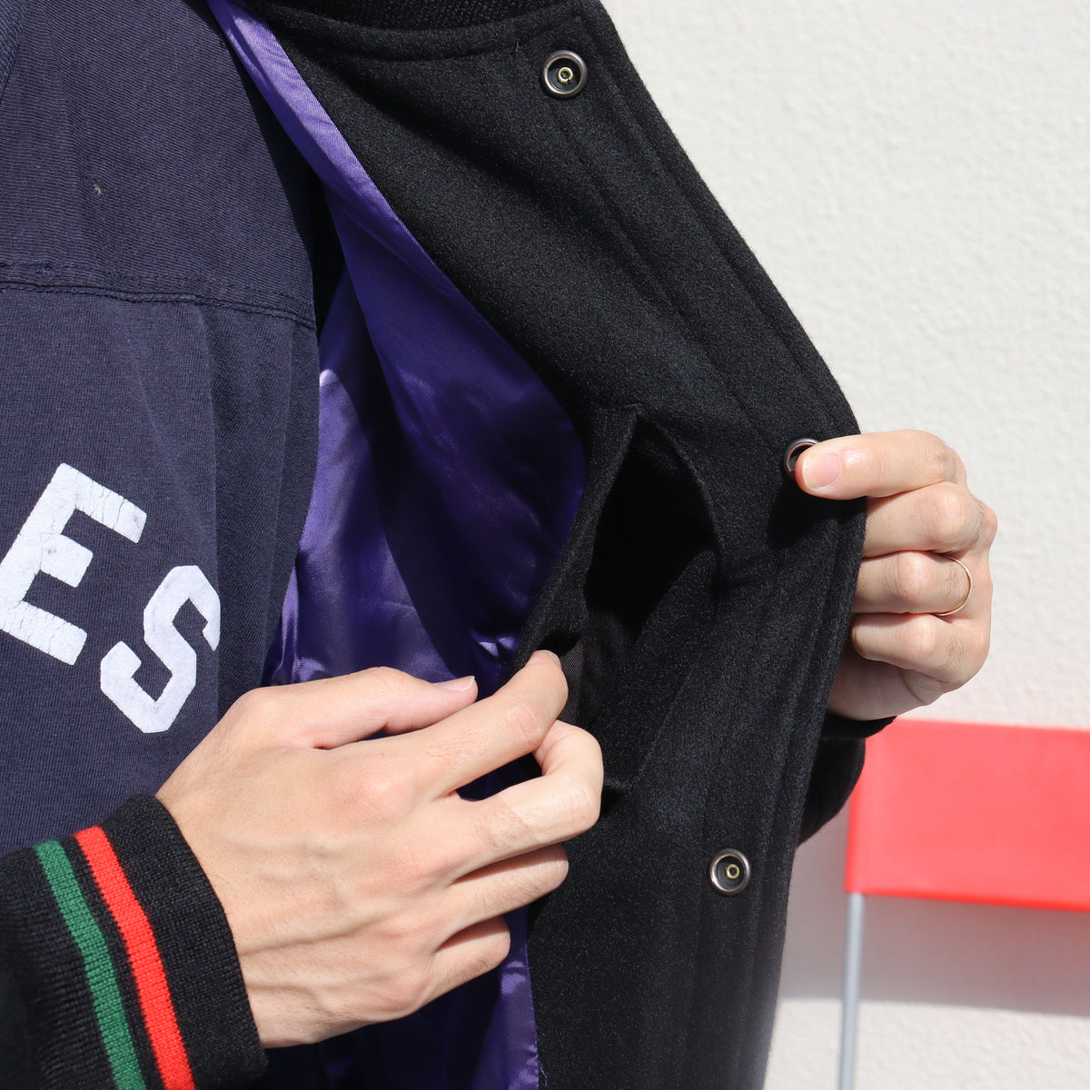 Needles : Needles x A Tribe Called Quest B.B. Jacket - Wool Melton