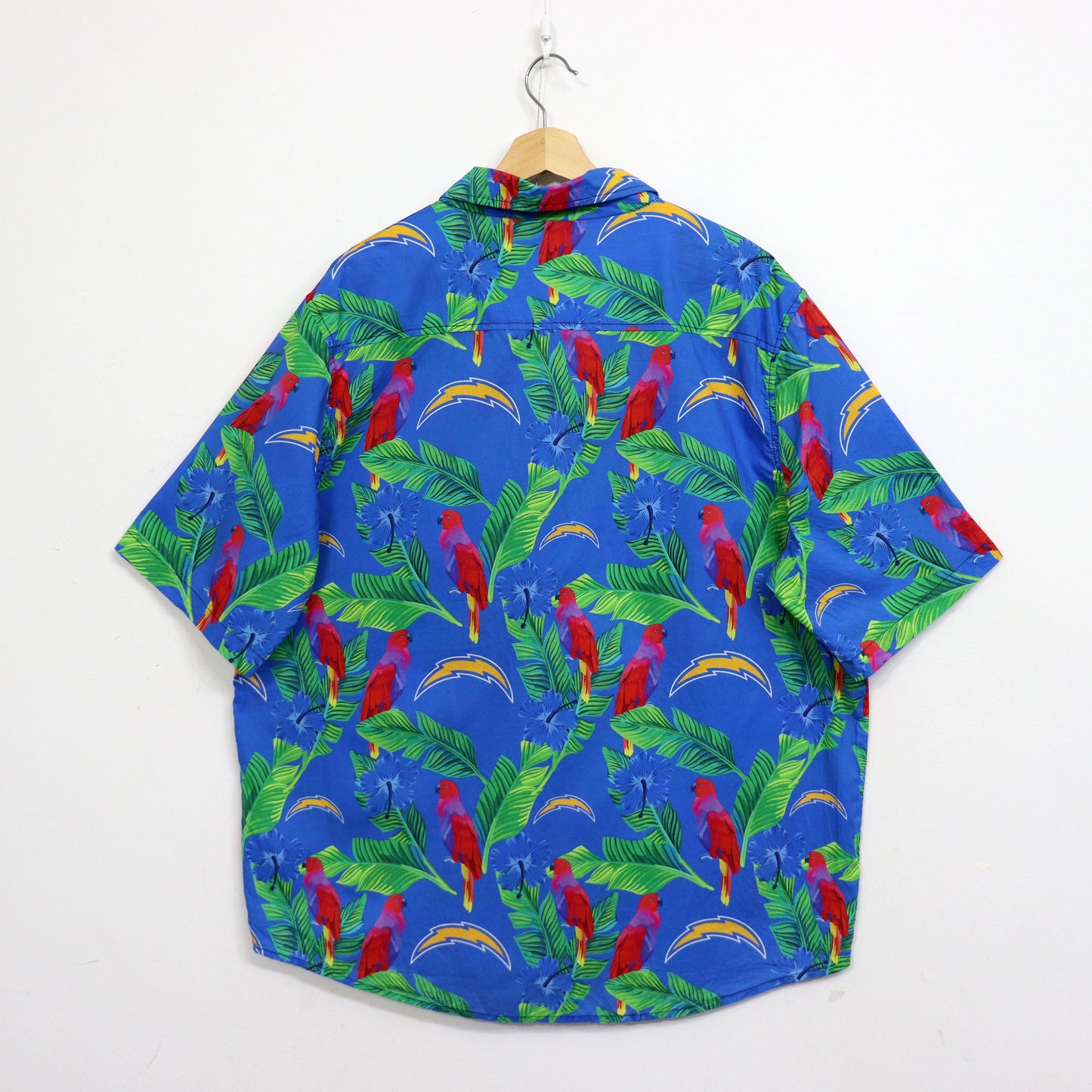 used : NFL LA Chargers Hawaiian Shirt