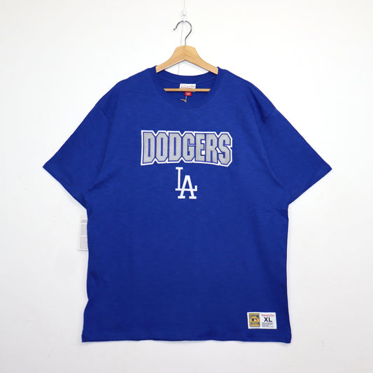 Mitchell&Ness : LA Dodgers Logo S/S Tee
