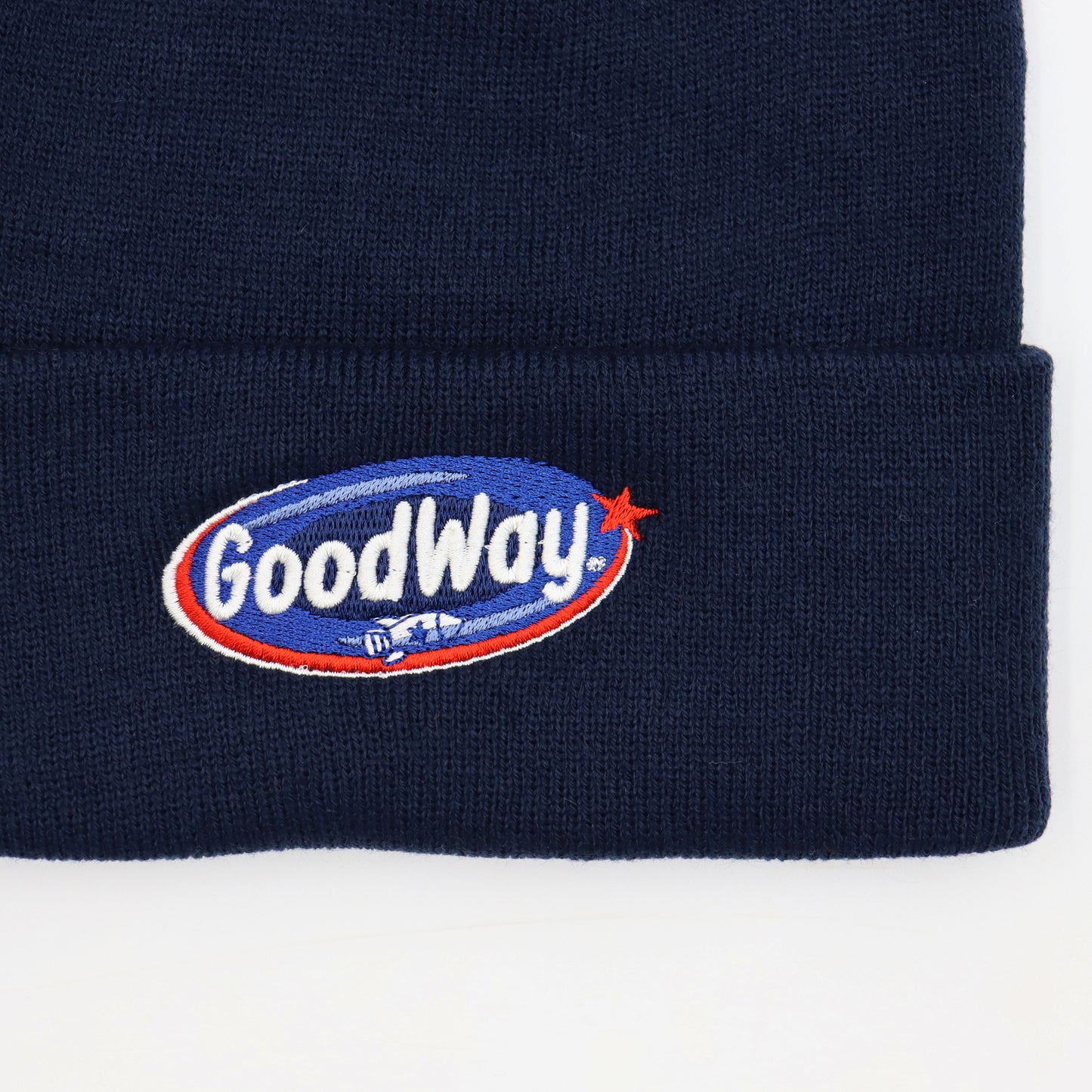 INFIELDER DESIGN : C-596 EMB KNIT CAP