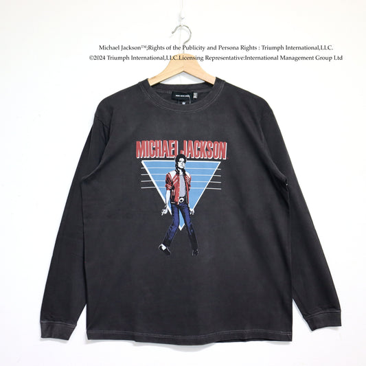 GOOD ROCK SPEED:MICHAEL JACKSON PHOTO LS TEE