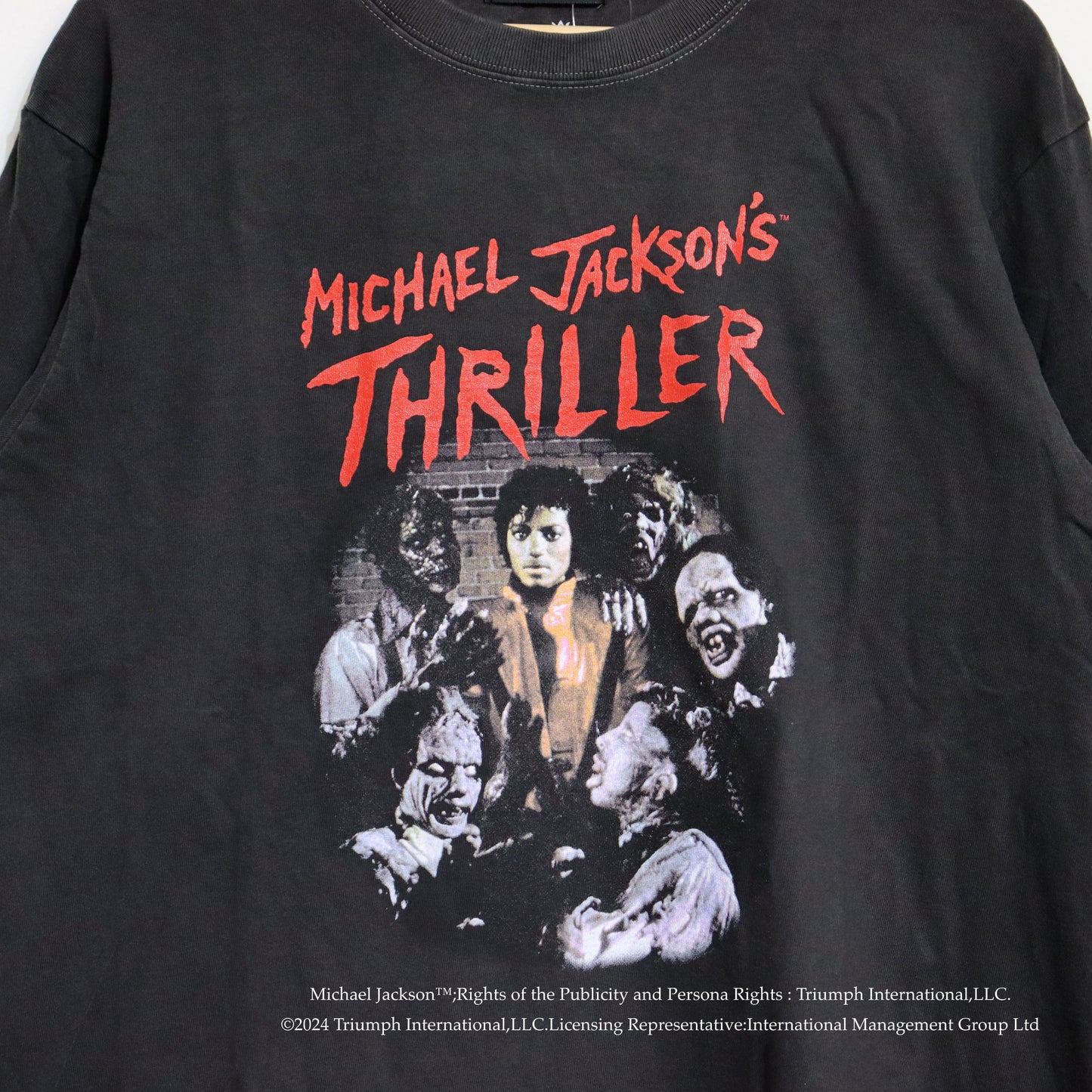 GOOD ROCK SPEED:MICHAEL JACKSON PHOTO LS TEE  #1