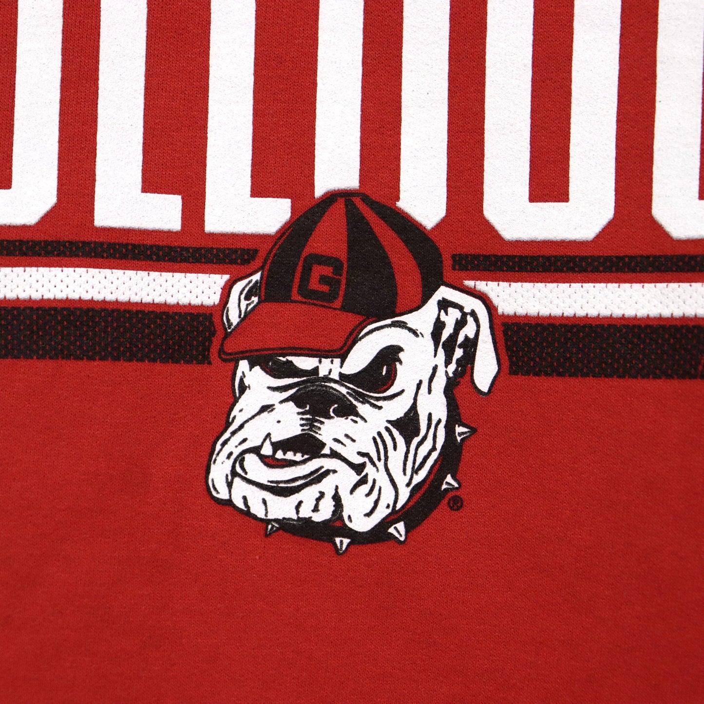 used : (Hanes) Georgia Bulldogs College Hoodie