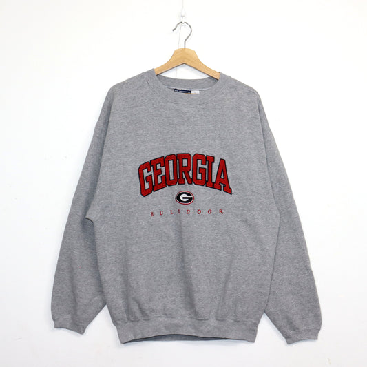 used : (Cadre) Georgia Bulldogs V-Gusset Sweatshirt