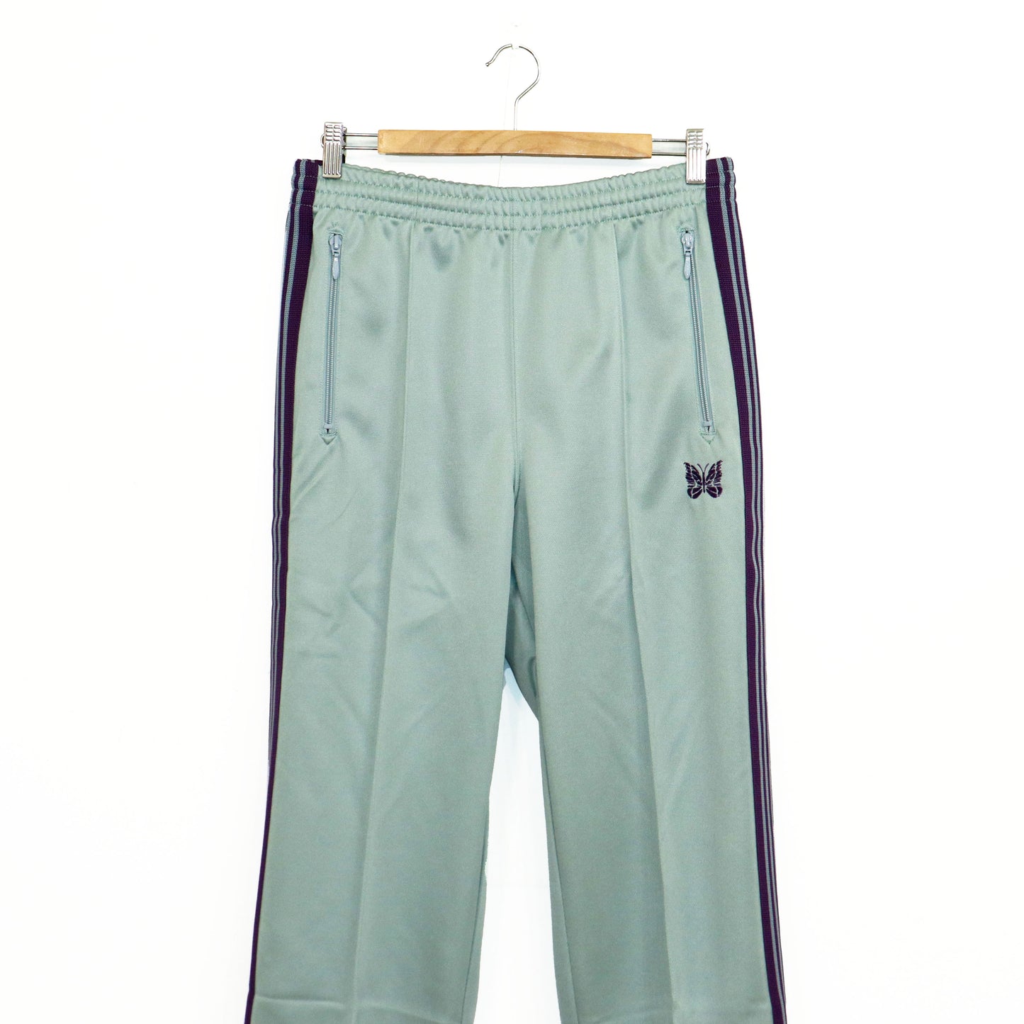 Needles:Track Pant - Poly Smooth【Sax】