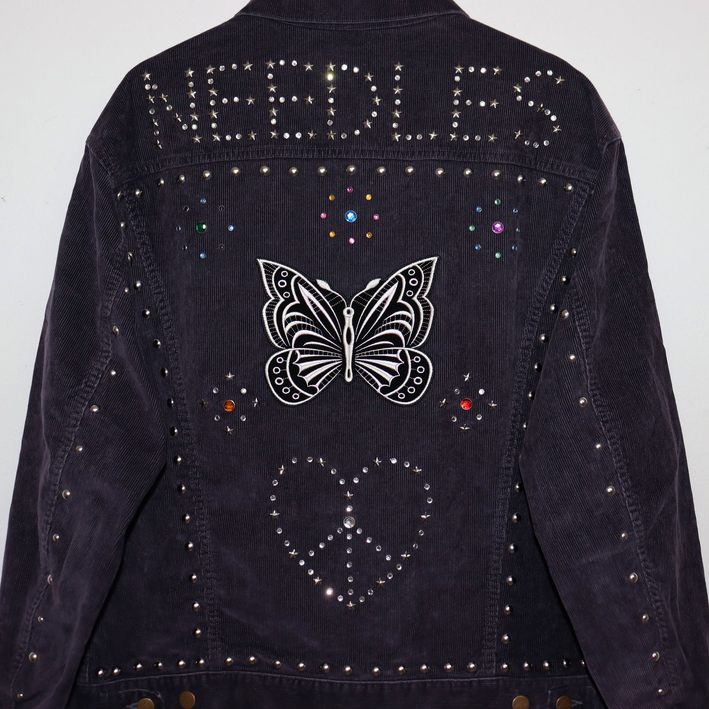 Needles:Studded Jean Jacket - 14W Corduroy