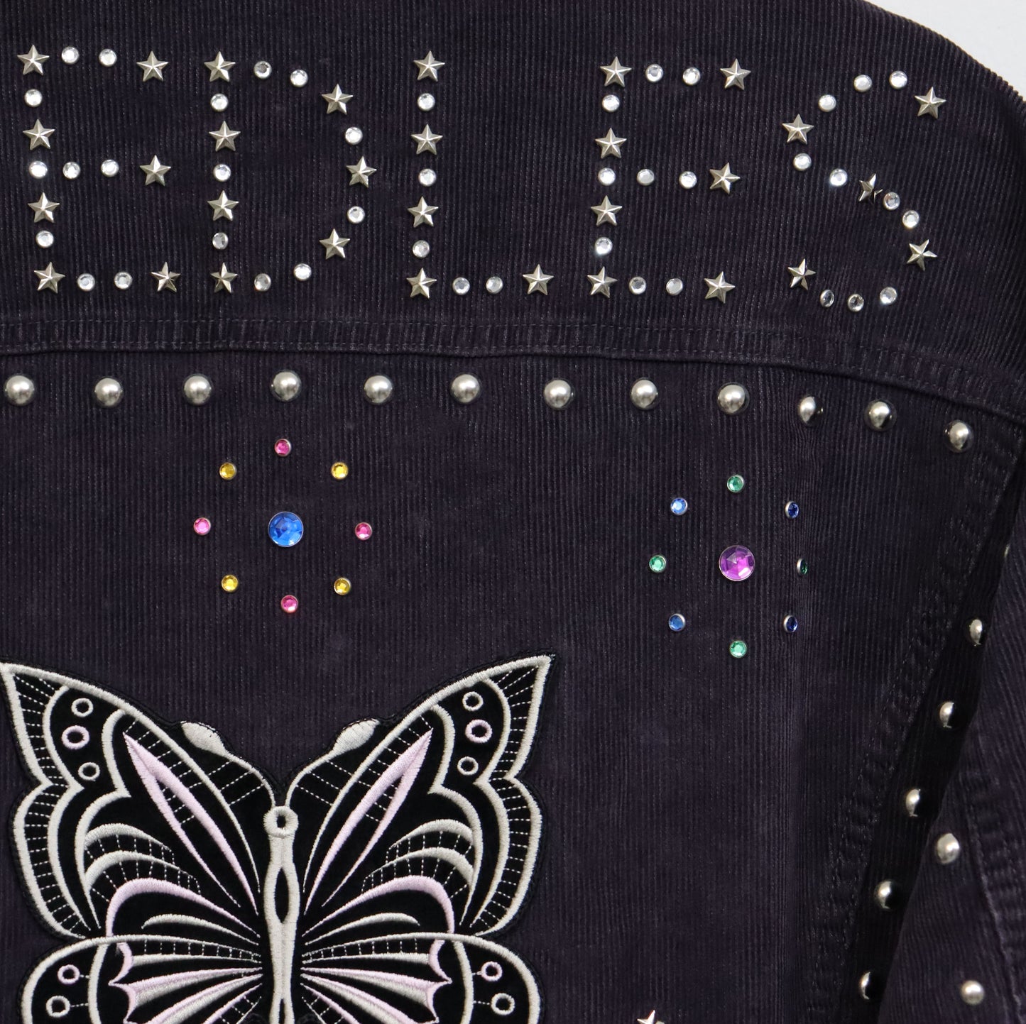 Needles:Studded Jean Jacket - 14W Corduroy